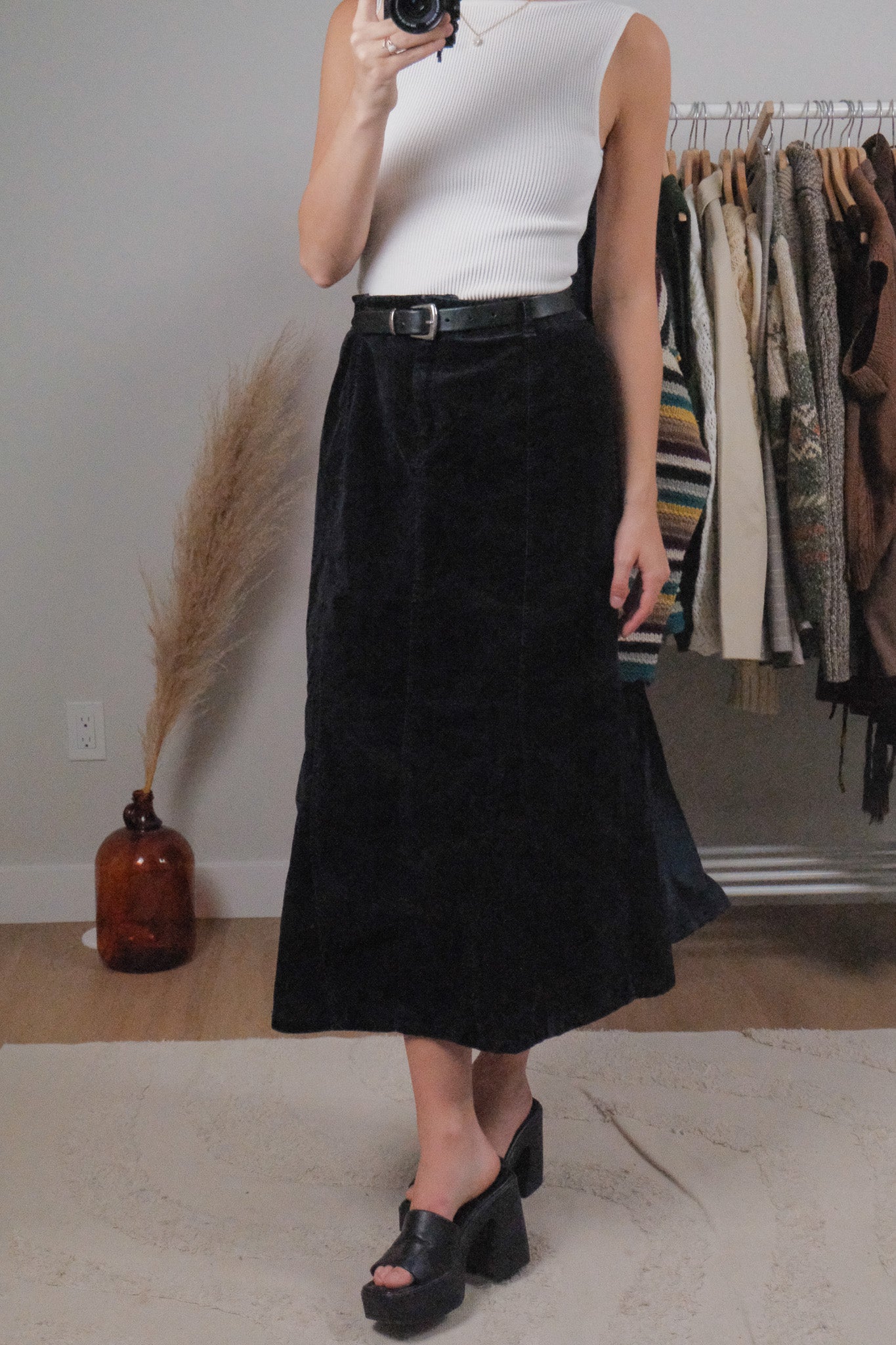 Vintage x Corduroy Maxi Skirt (14)