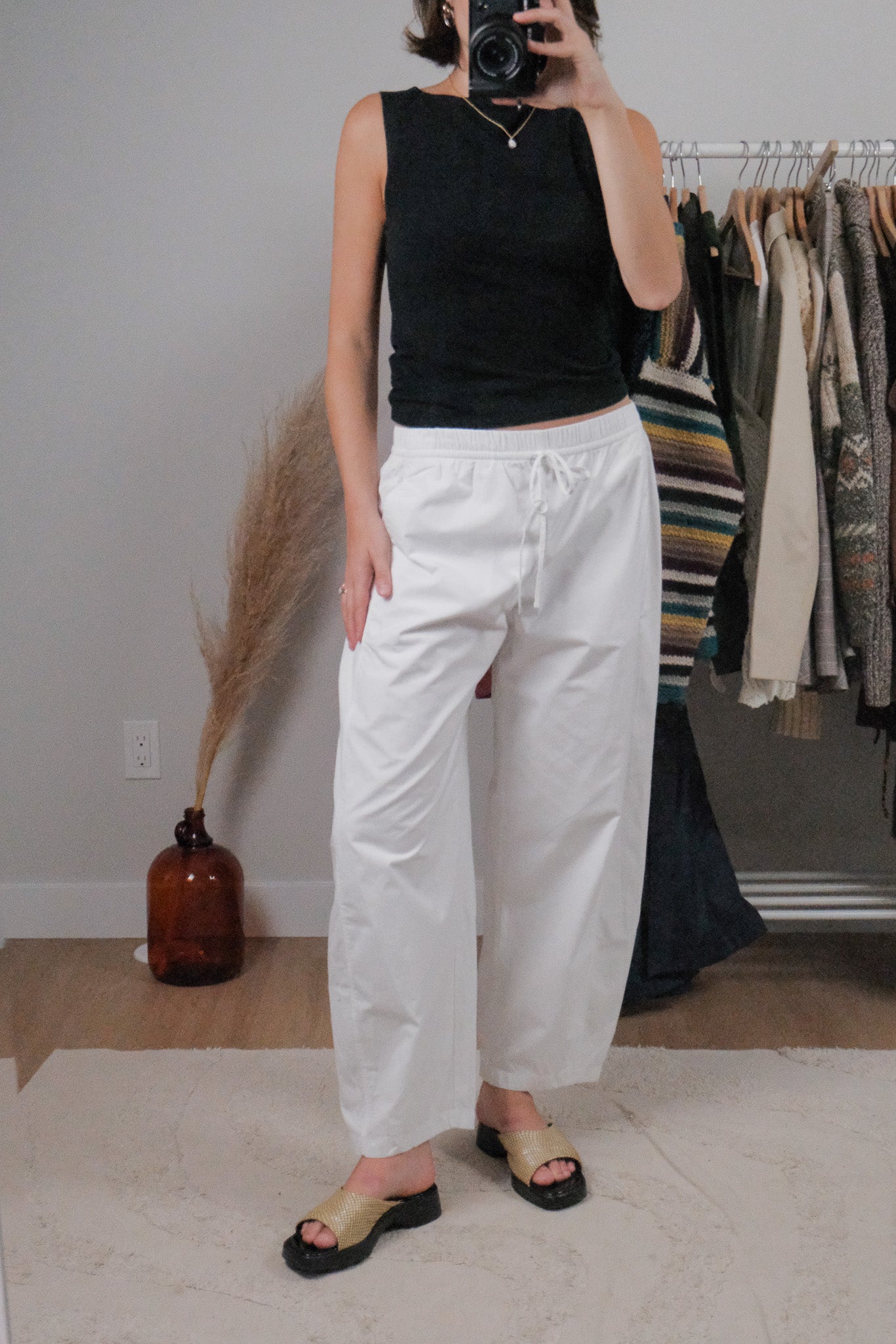 NWT x Modern x A&F Barrel Cotton Pants (S)