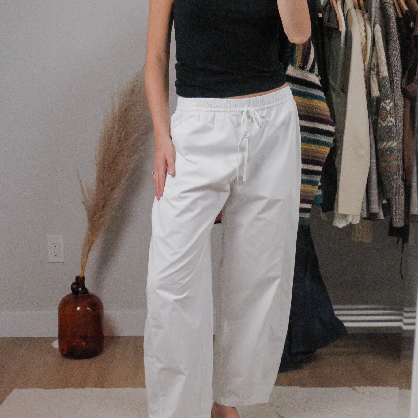 NWT x Modern x A&F Barrel Cotton Pants (S)