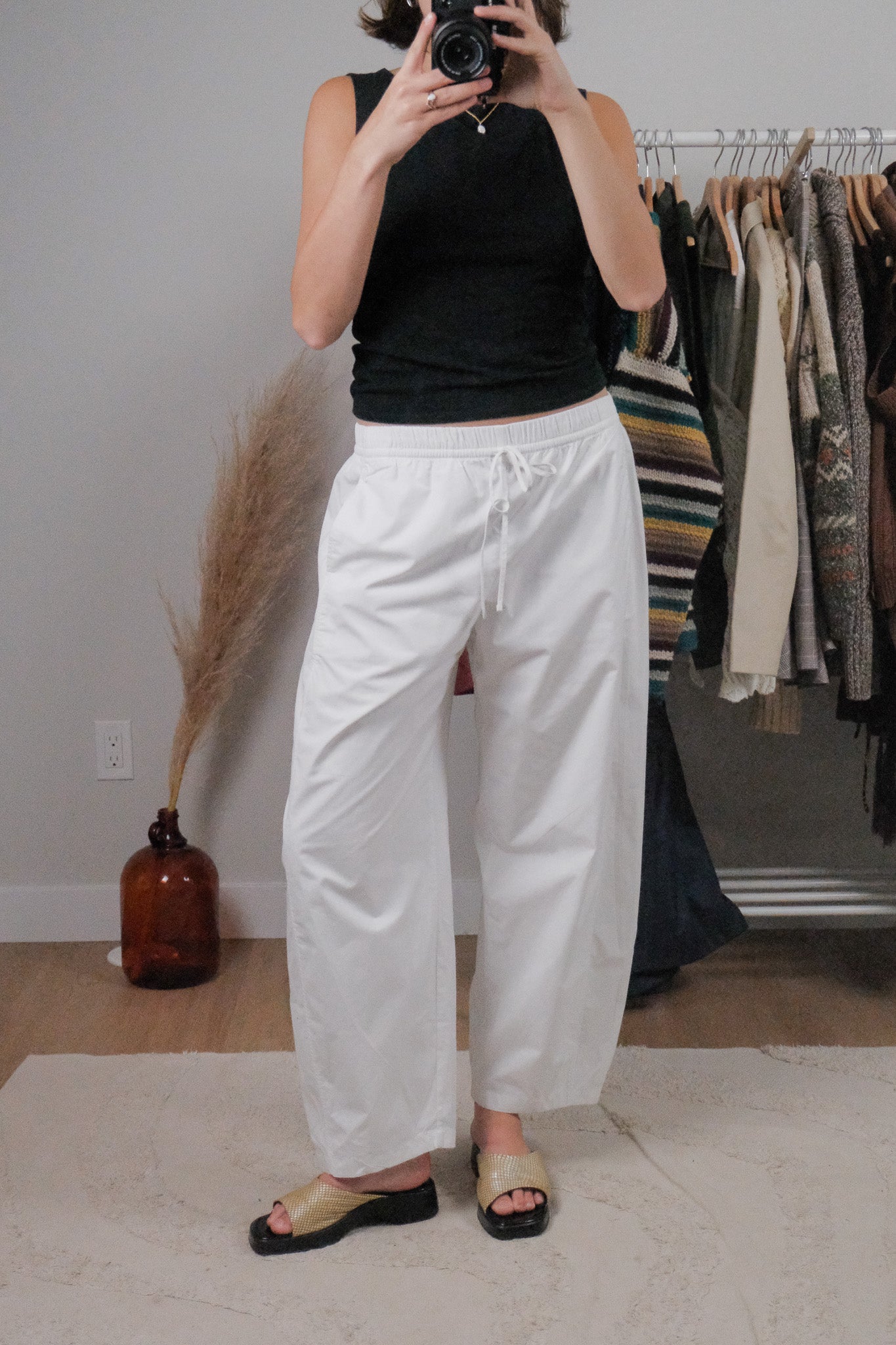 NWT x Modern x A&F Barrel Cotton Pants (S)