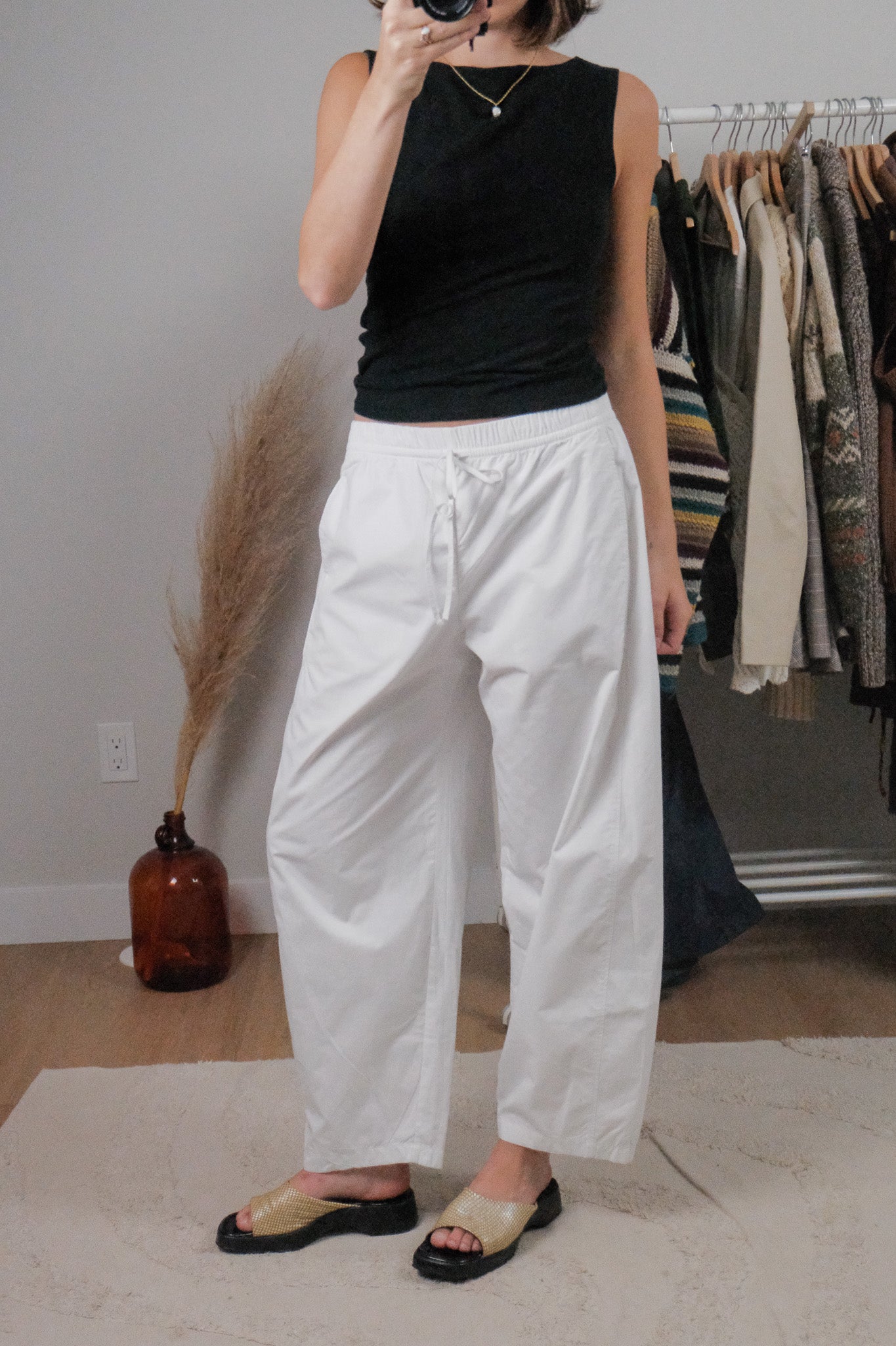 NWT x Modern x A&F Barrel Cotton Pants (S)