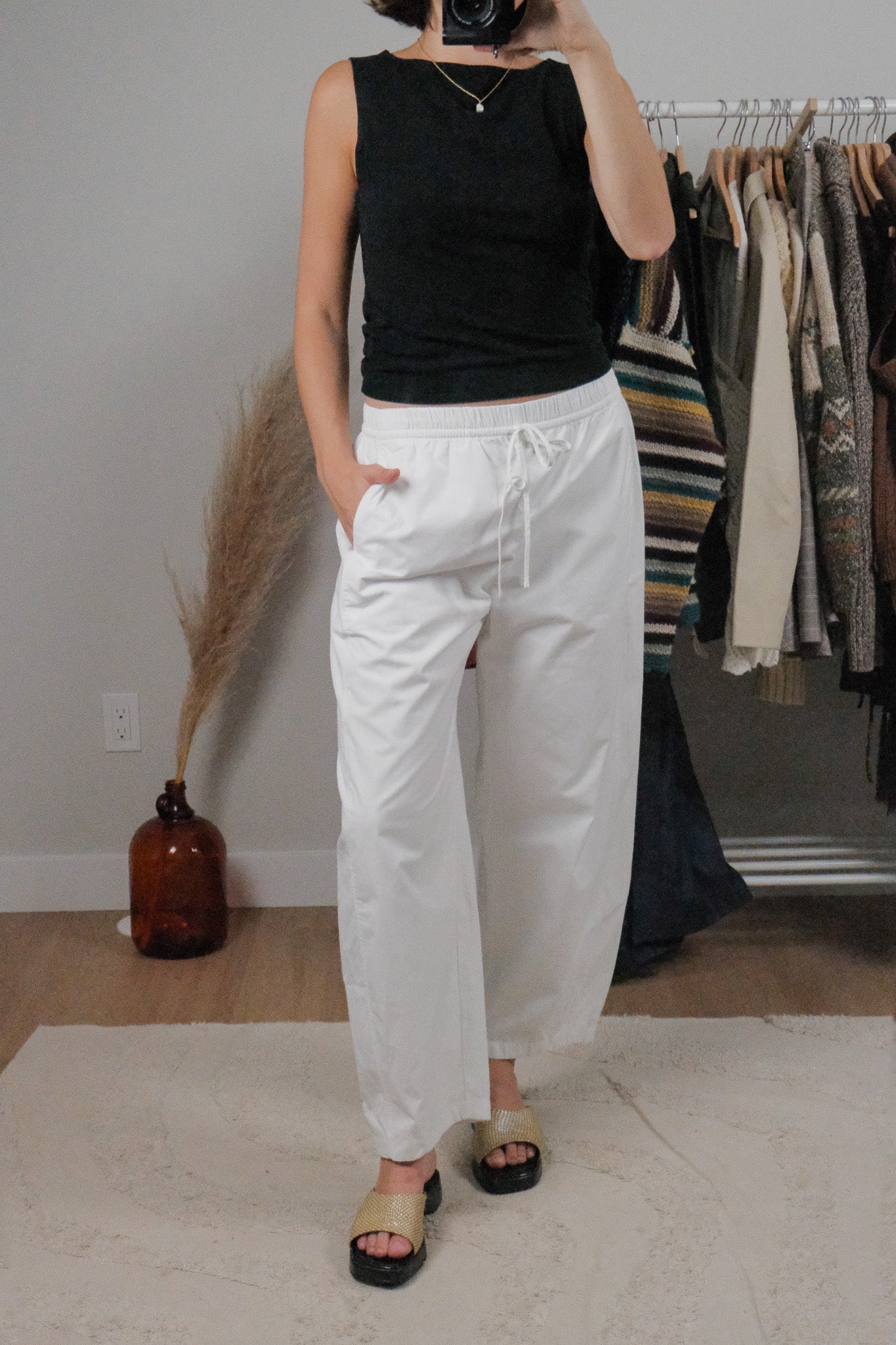 NWT x Modern x A&F Barrel Cotton Pants (S)