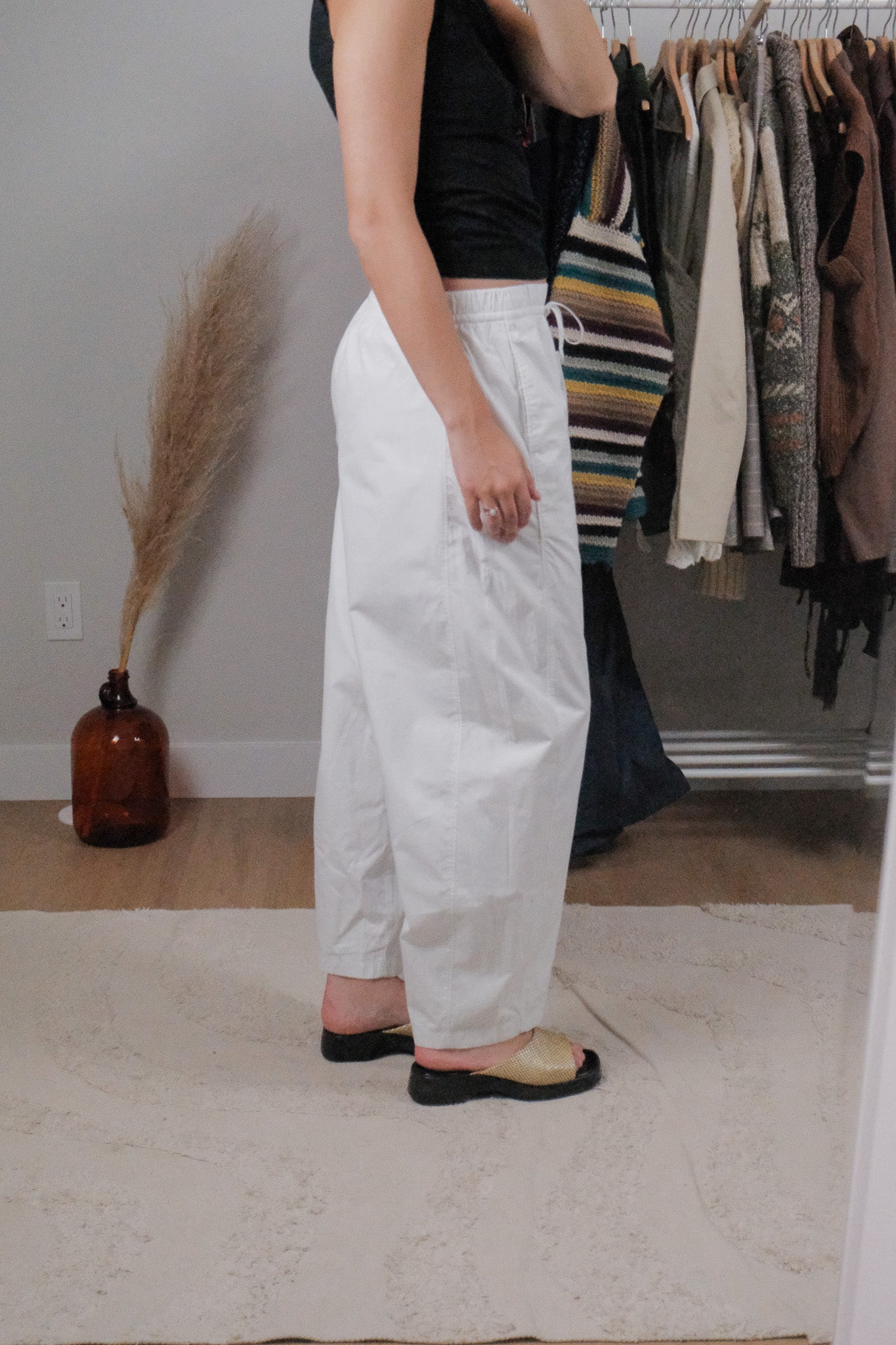 NWT x Modern x A&F Barrel Cotton Pants (S)