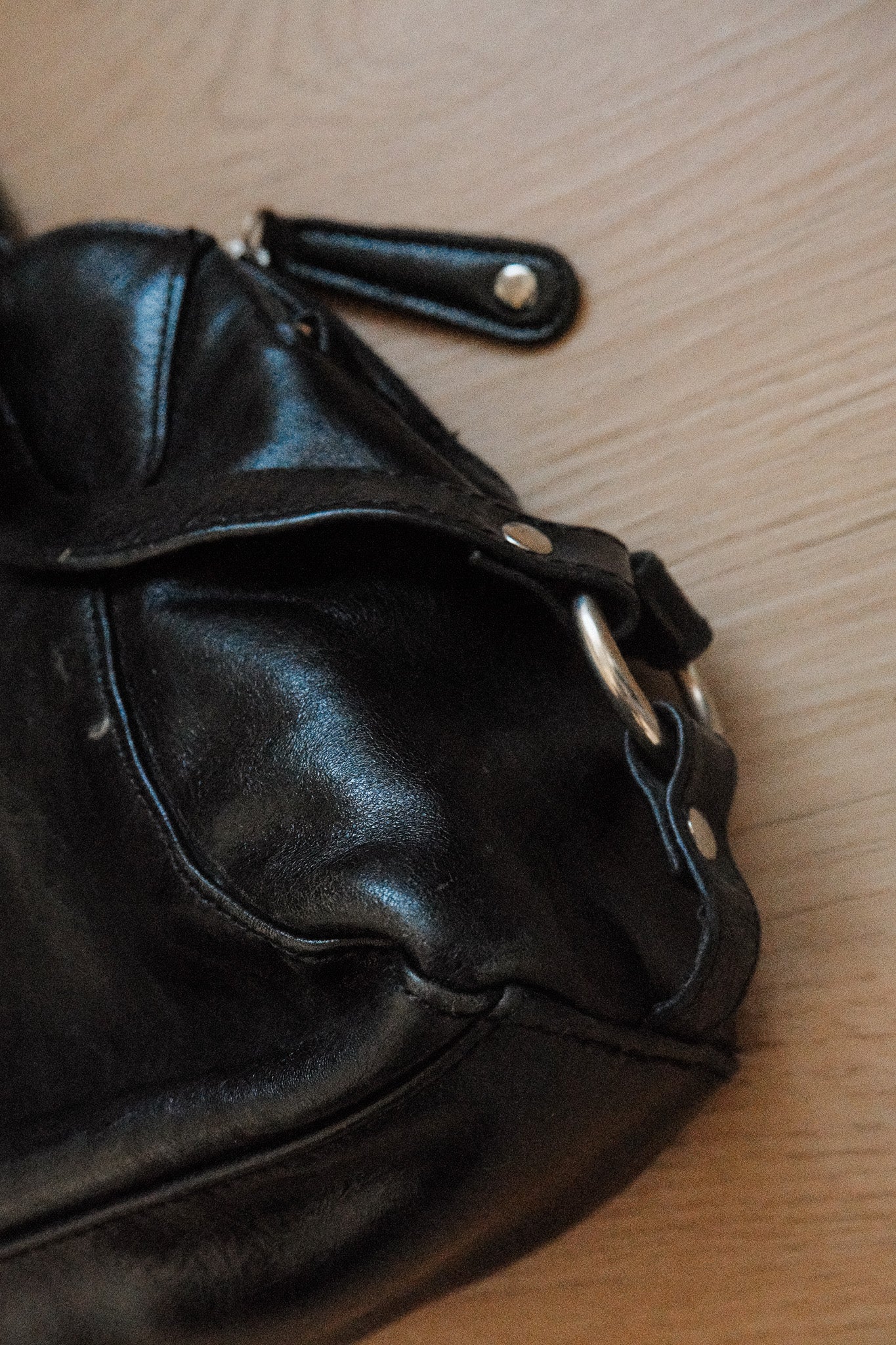 Vintage x Faux Leather Hand Bag