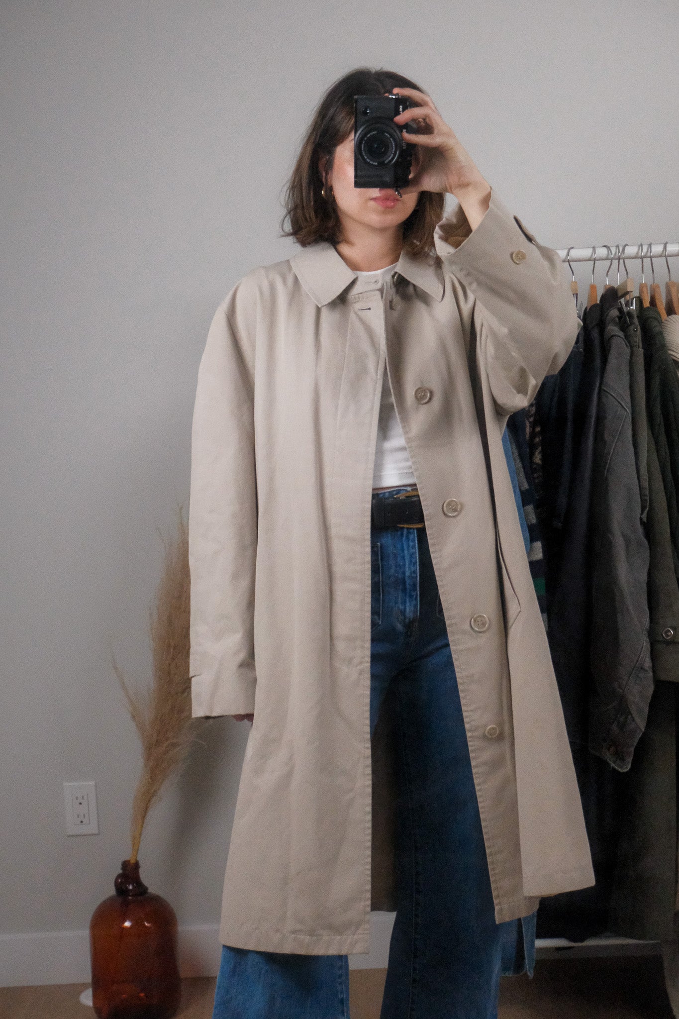 Vintage x Trench Coat (M/L)