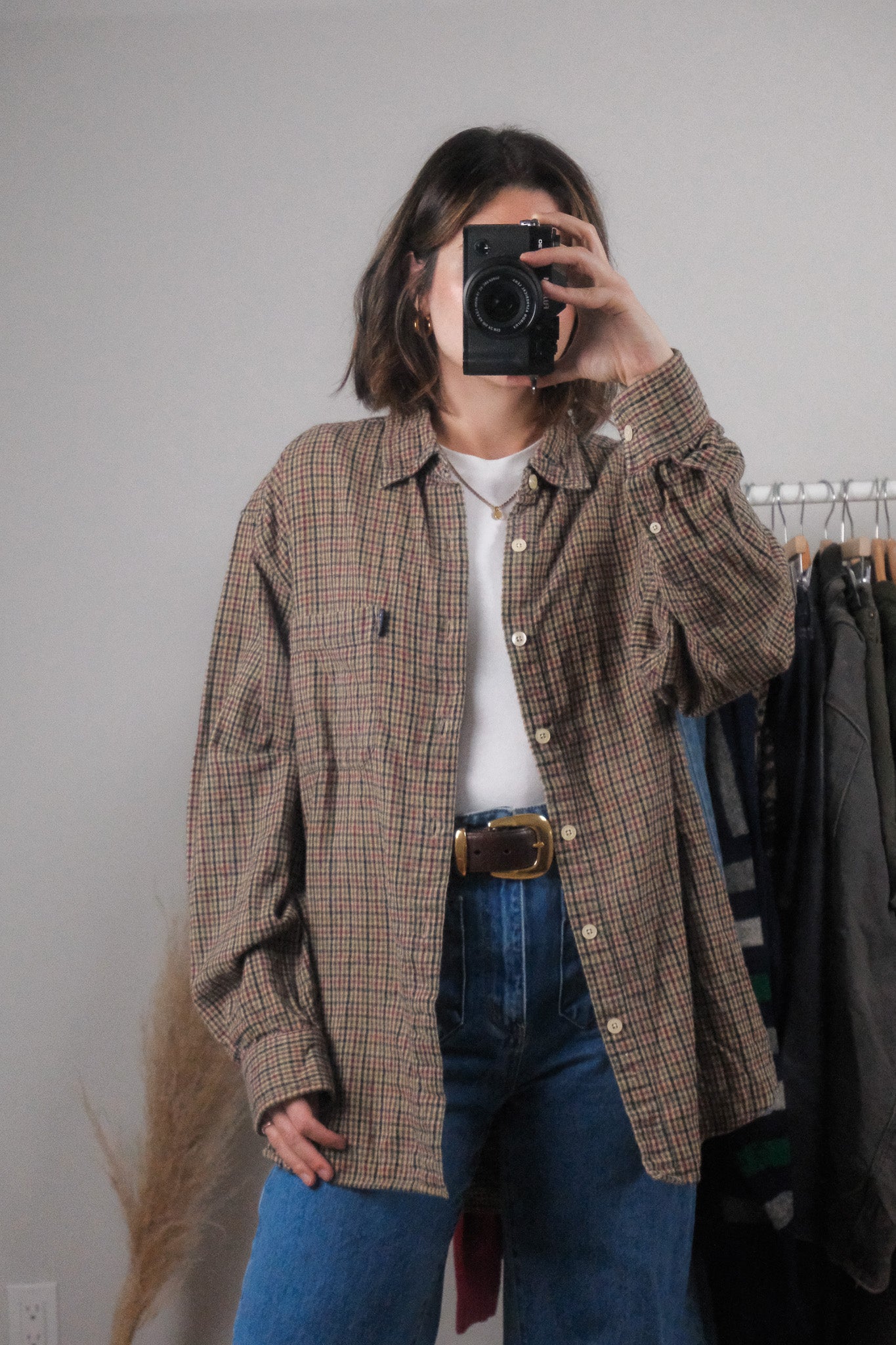 Vintage x Guess Cotton Plaid Flannel (M-XL)