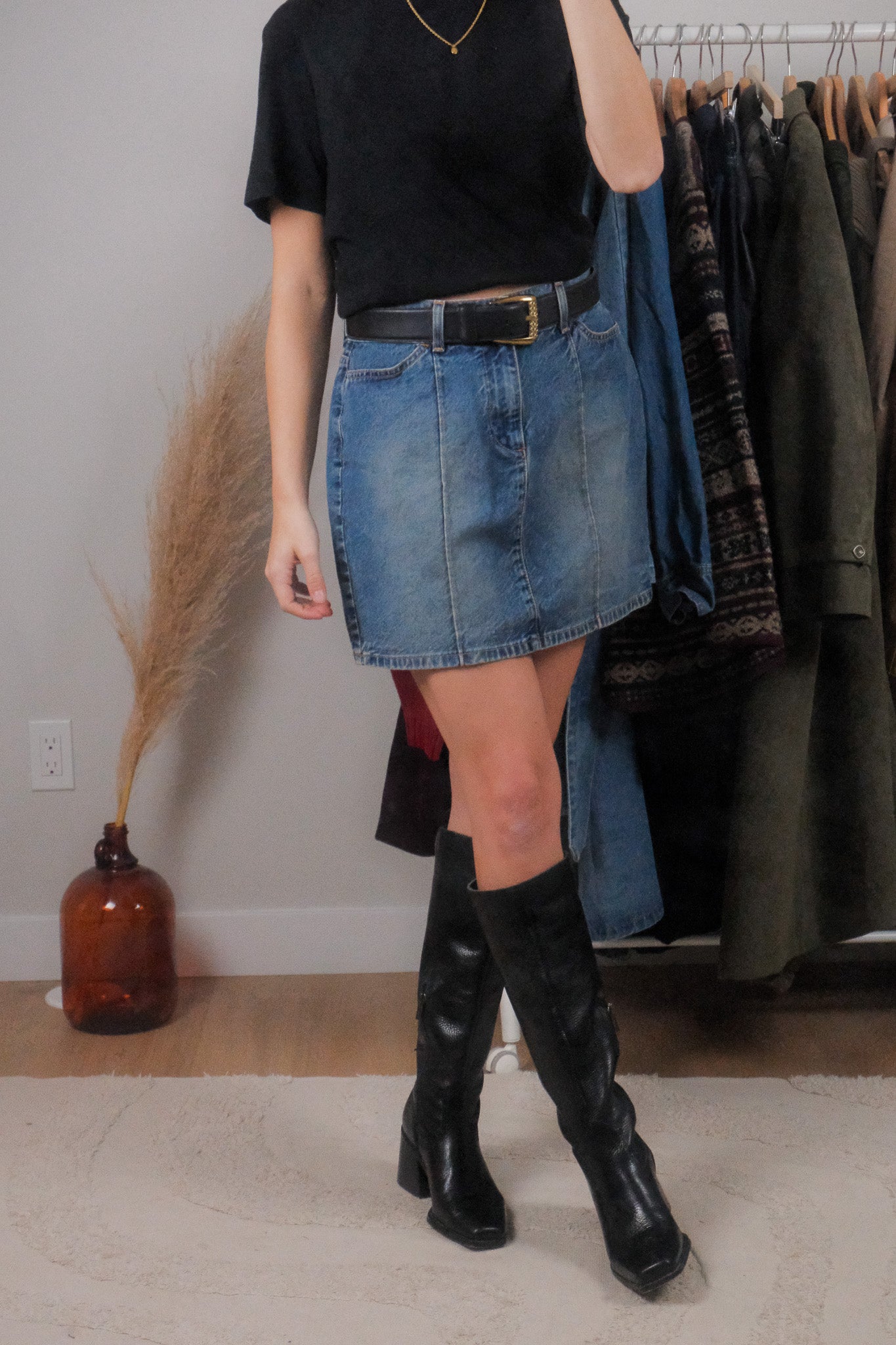 Made in USA x Vintage x Gap Denim Mini Skirt (8)