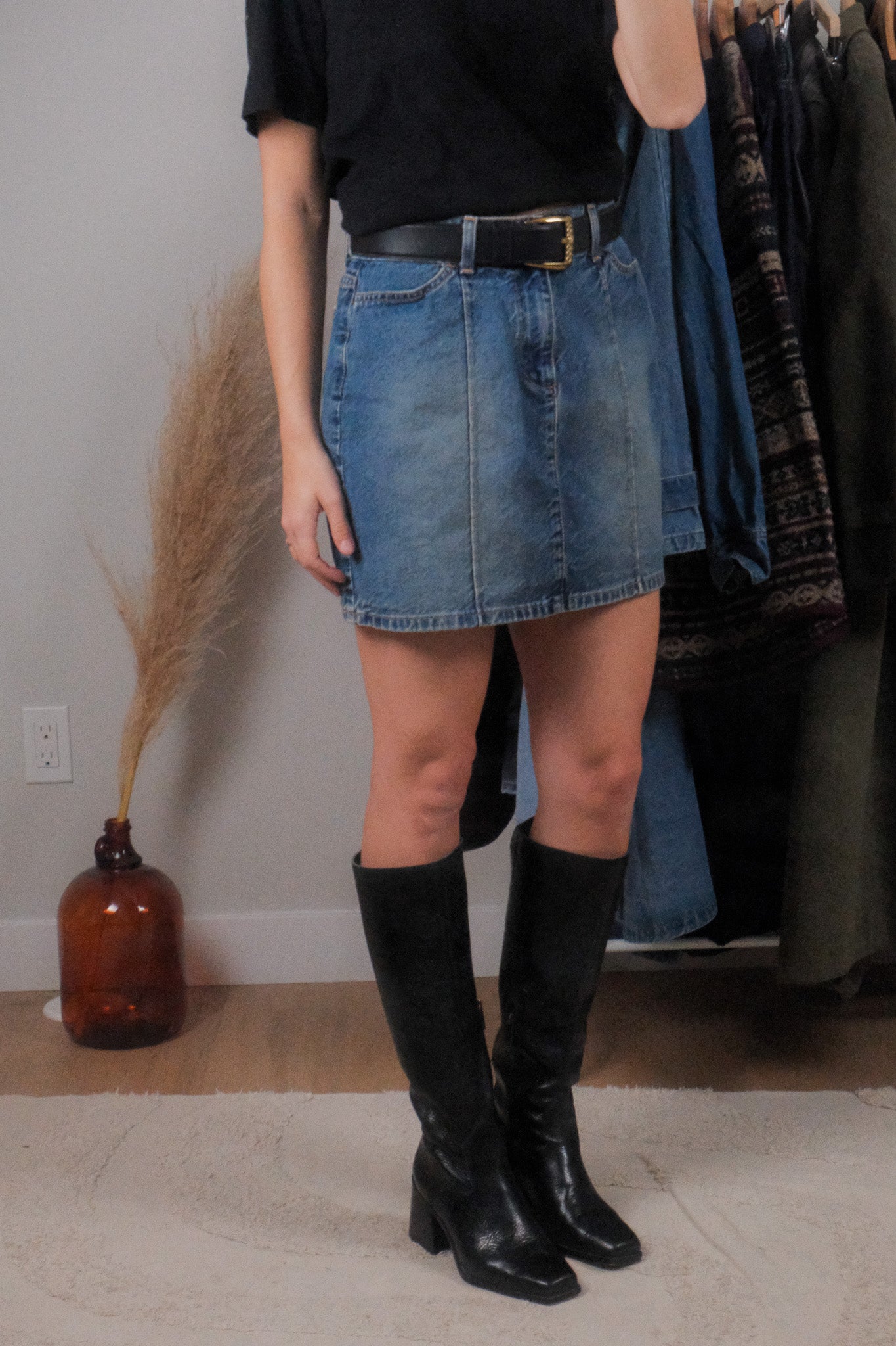 Made in USA x Vintage x Gap Denim Mini Skirt (8)