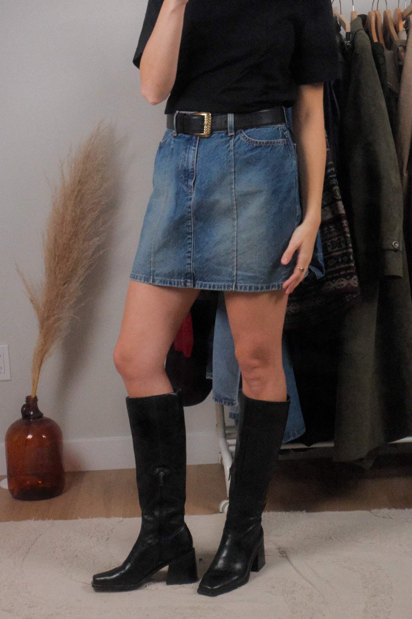Made in USA x Vintage x Gap Denim Mini Skirt (8)