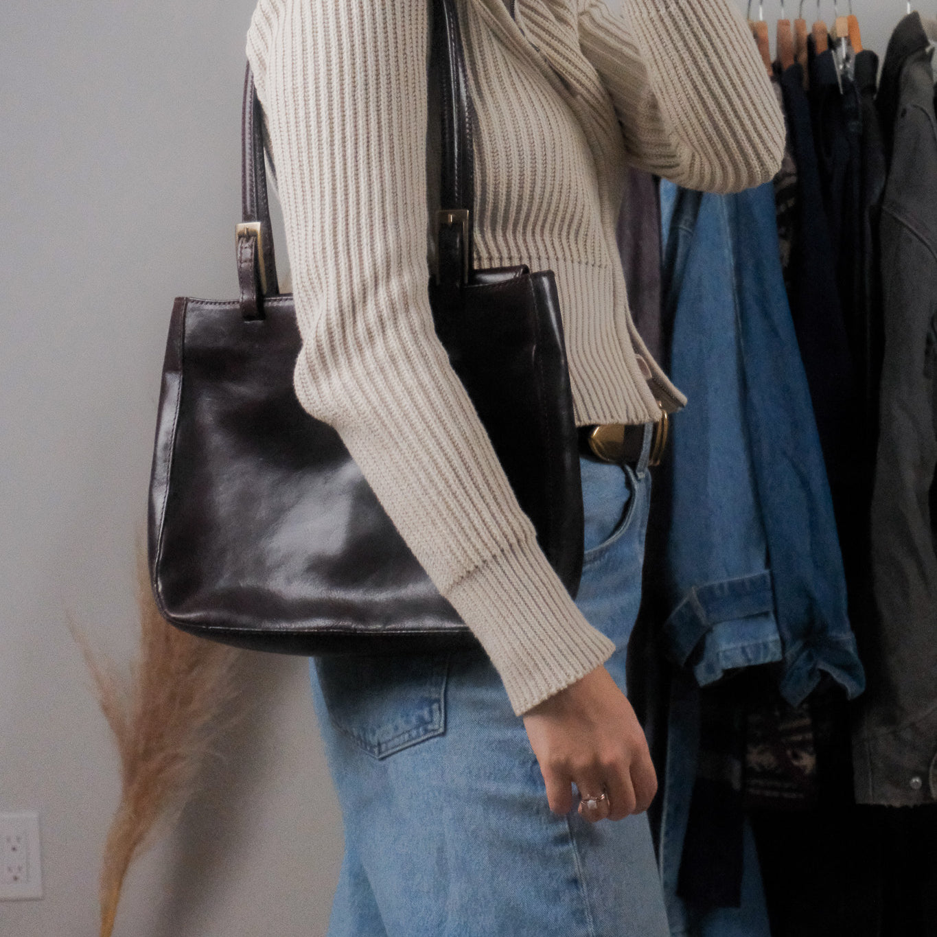 Made in Italy x Vintage x Leather Purse