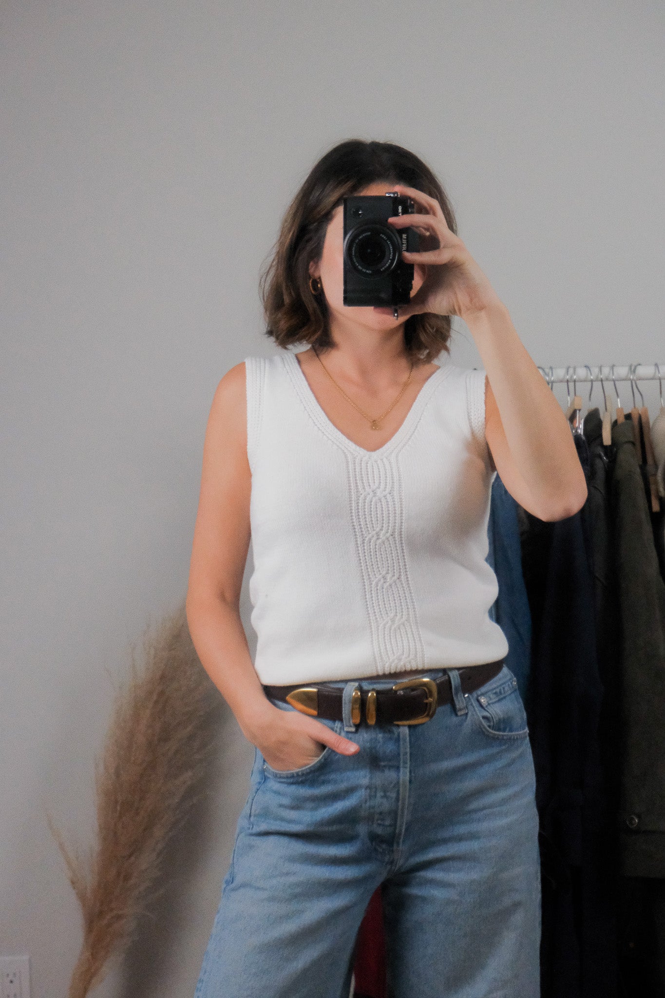 Vintage x Cotton Knit Tank (S)