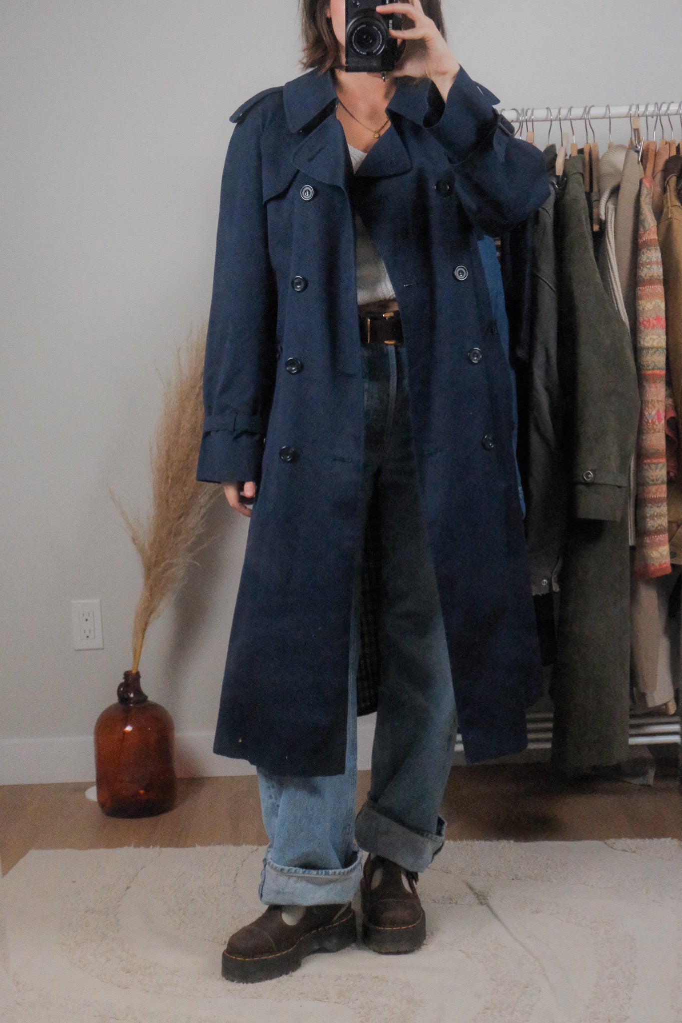 Made in Canada x Vintage x Trench Coat (M)