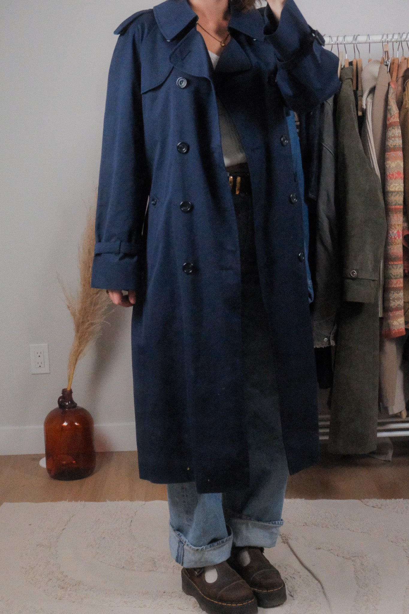 Made in Canada x Vintage x Trench Coat (M)