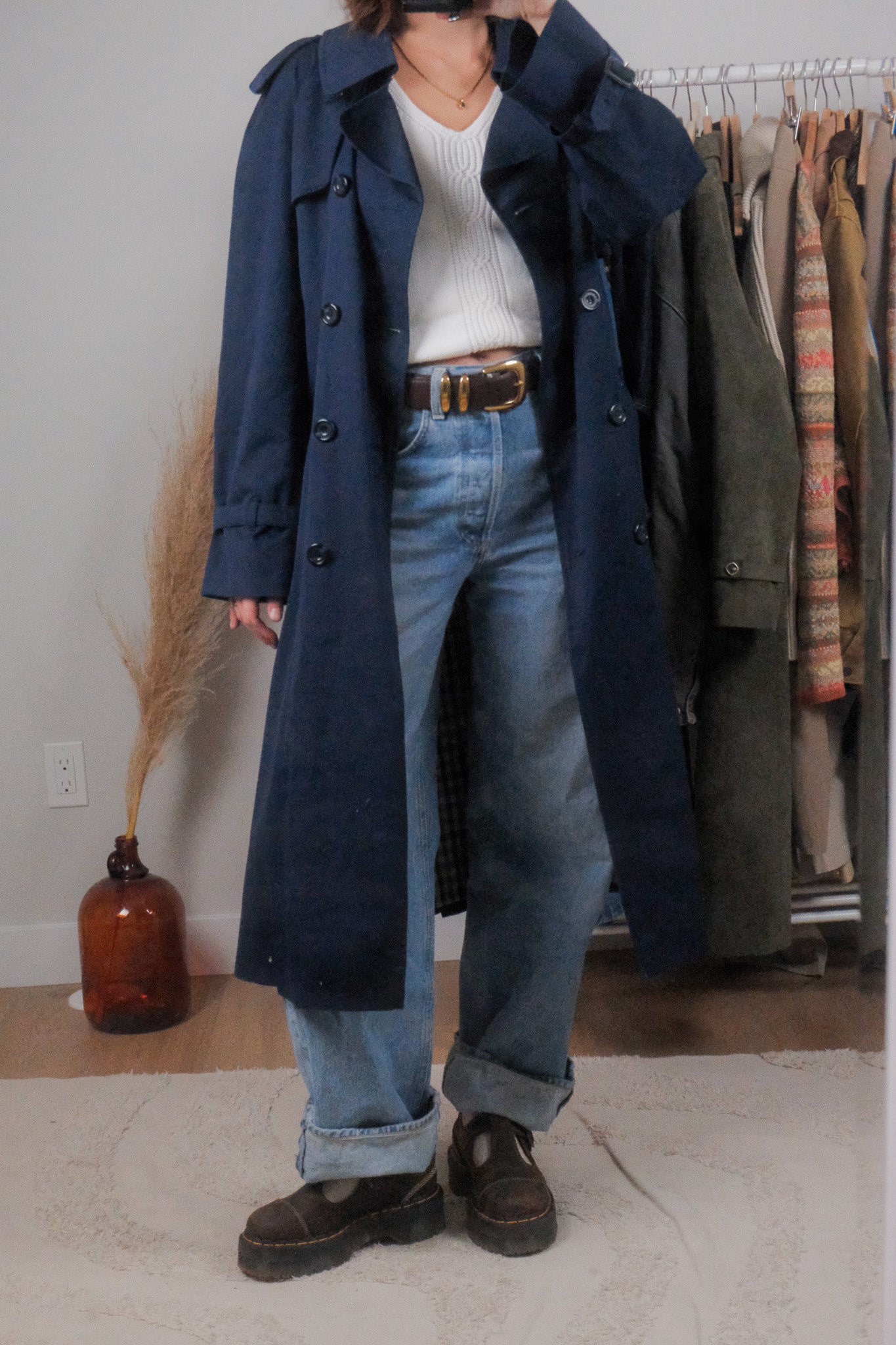 Made in Canada x Vintage x Trench Coat (M)