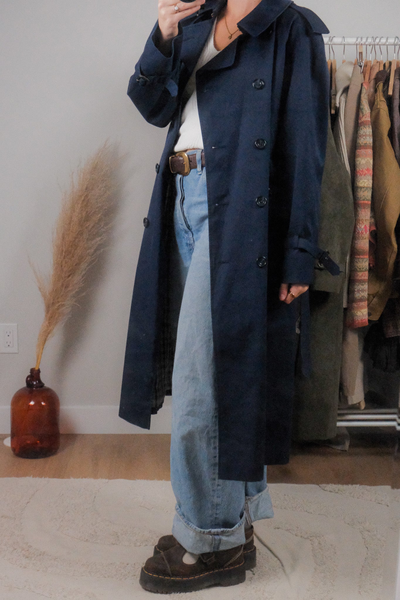 Made in Canada x Vintage x Trench Coat (M)