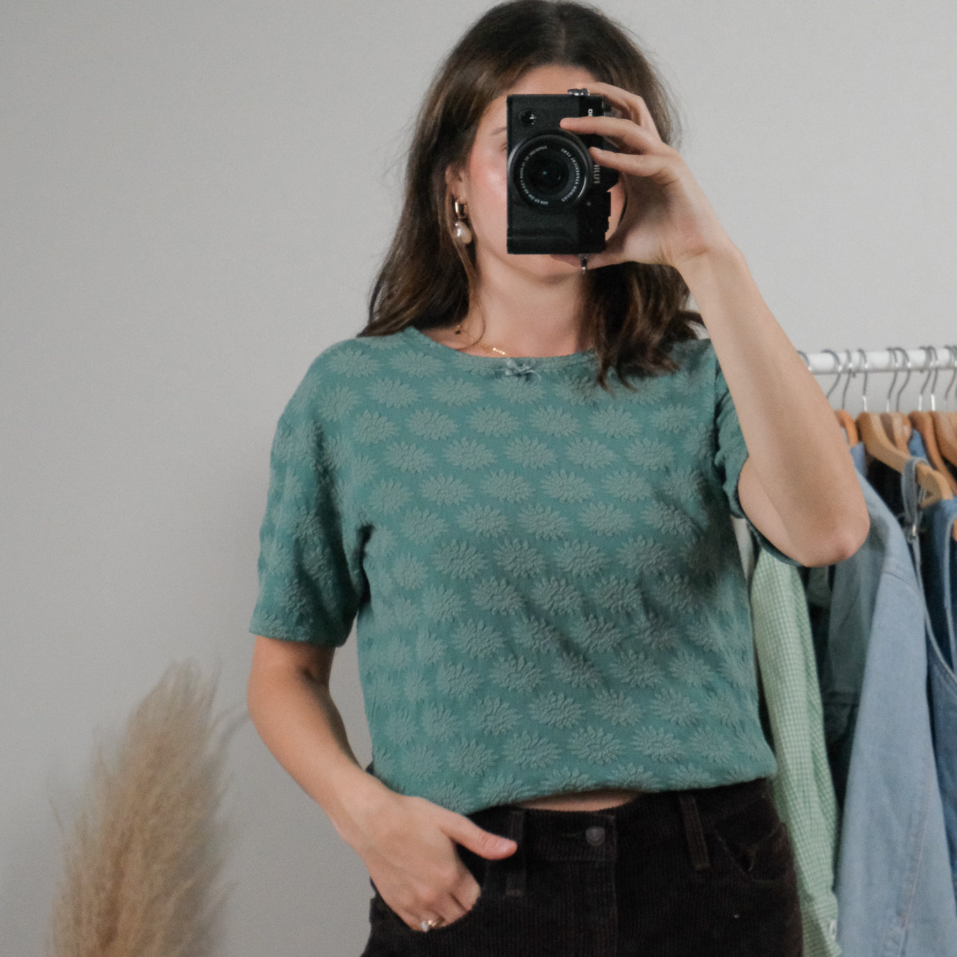 Vintage x Flower Top (M)