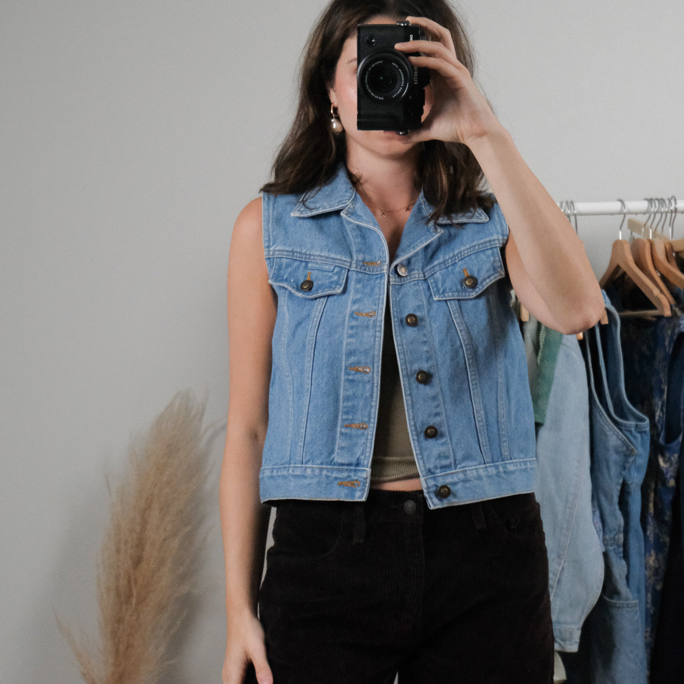 Vintage x Denim Vest (S)