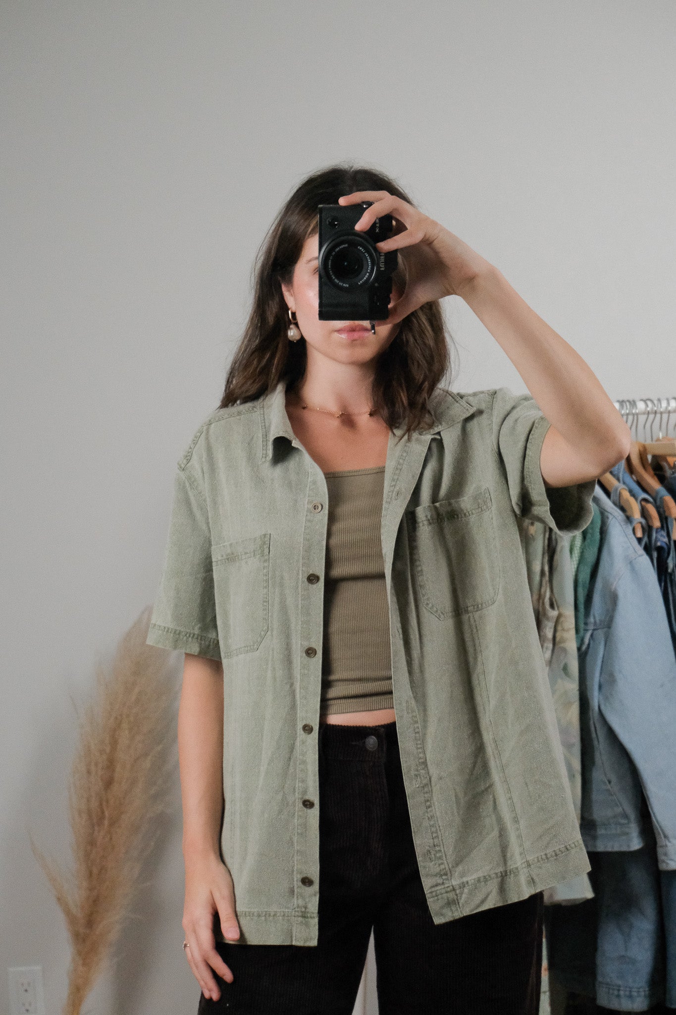 Vintage x Silk Short-Sleeve Knit (L)