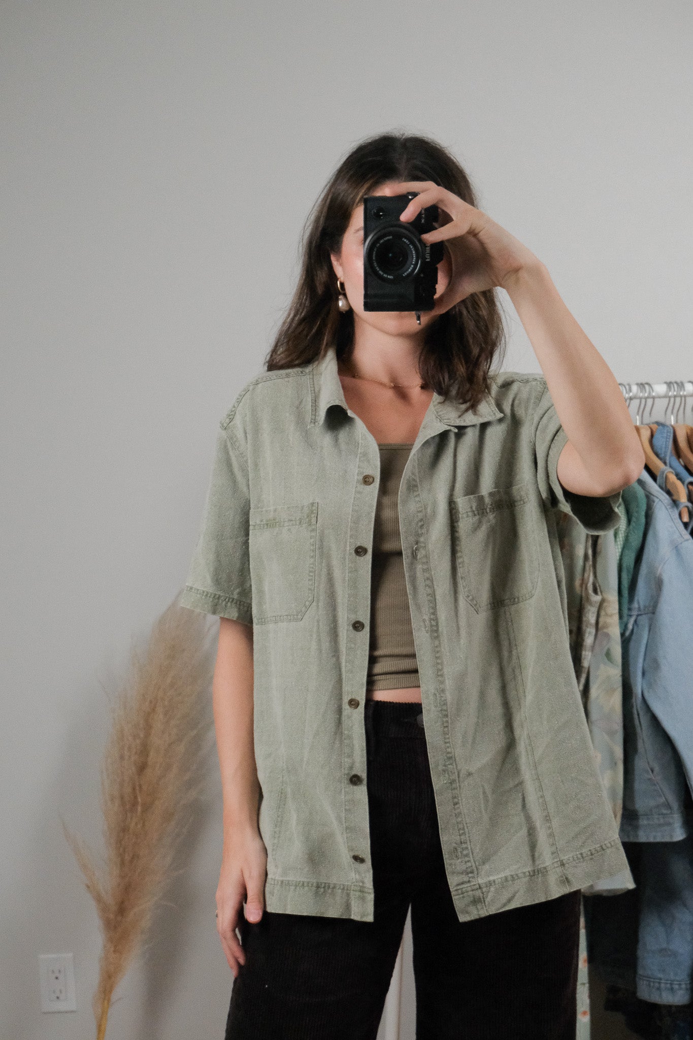 Vintage x Silk Short-Sleeve Knit (L)