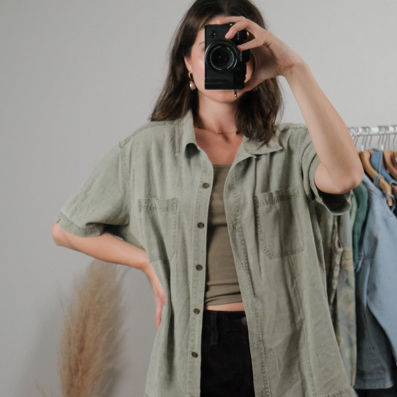Vintage x Silk Short-Sleeve Knit (L)