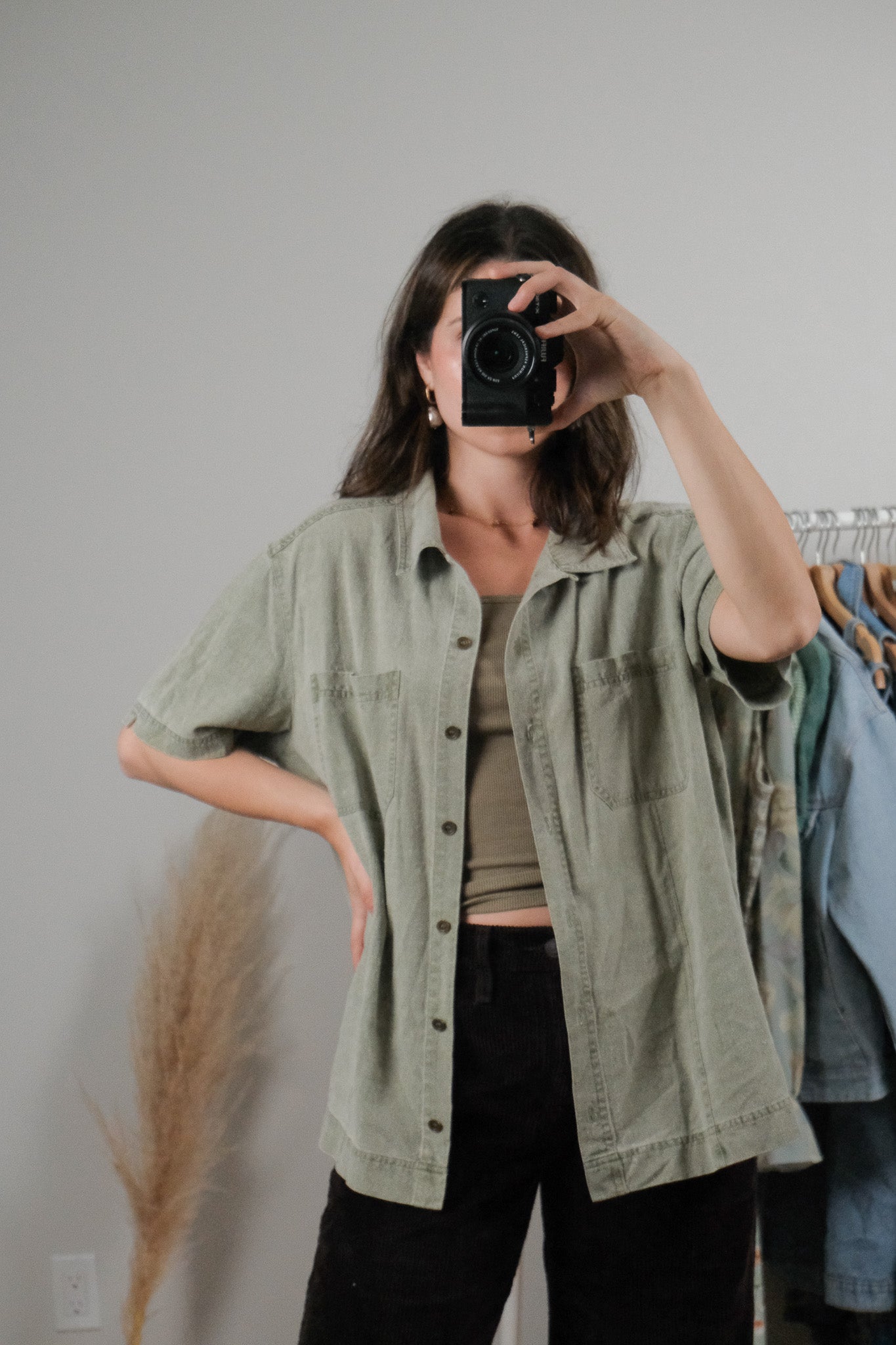 Vintage x Silk Short-Sleeve Knit (L)