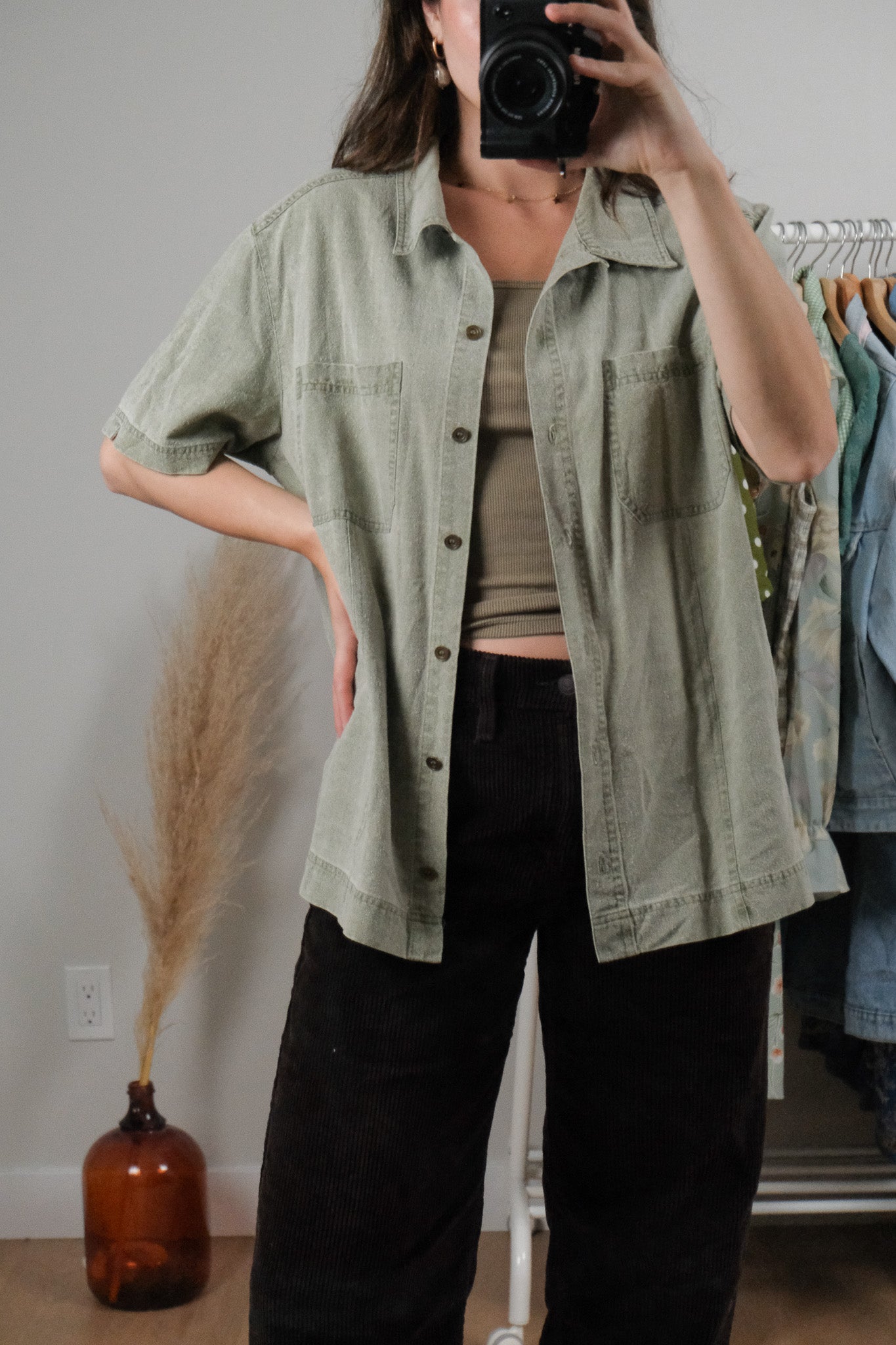 Vintage x Silk Short-Sleeve Knit (L)