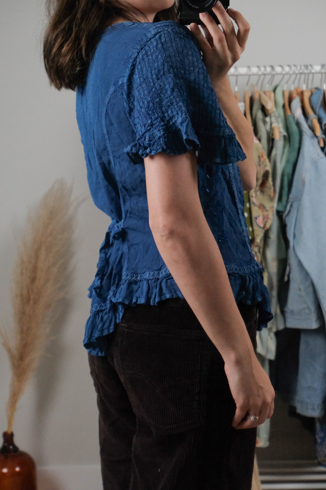 Vintage x Beaded Top (M/L)