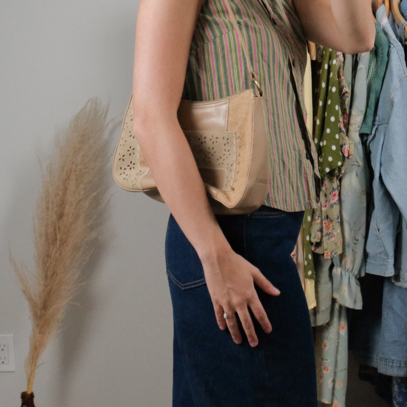 Vintage x Patch Work Purse