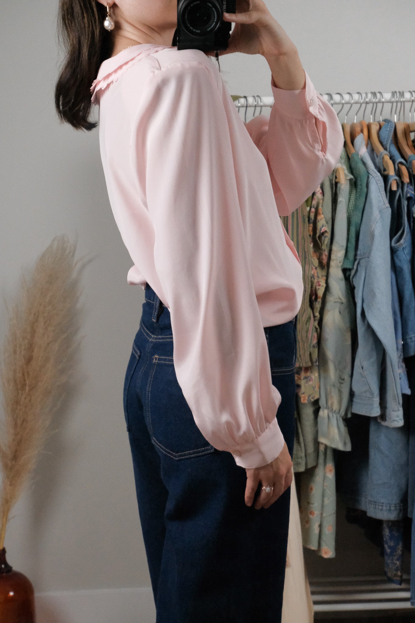 Vintage x Collared Blouse (10)