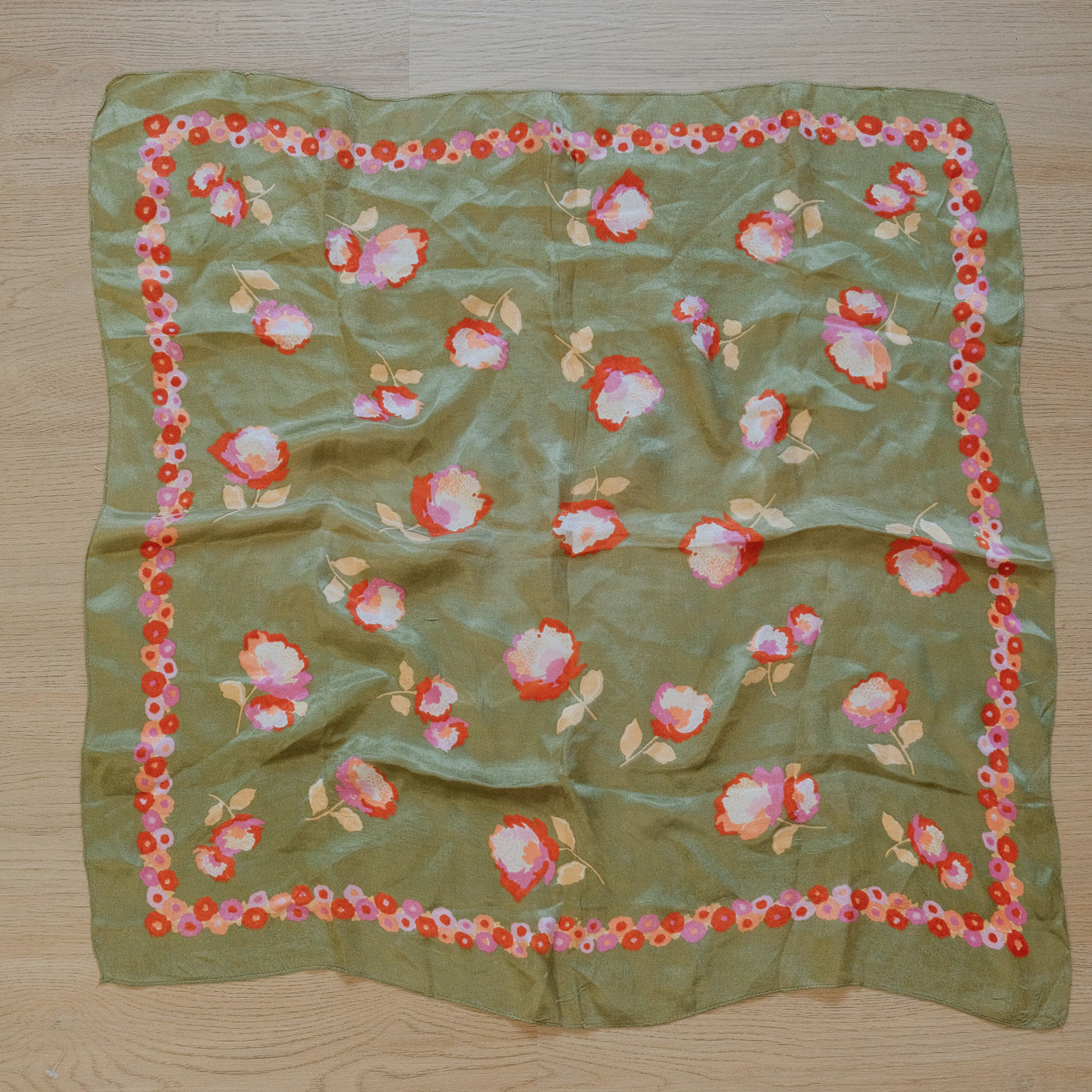 Vintage x Floral Scarf
