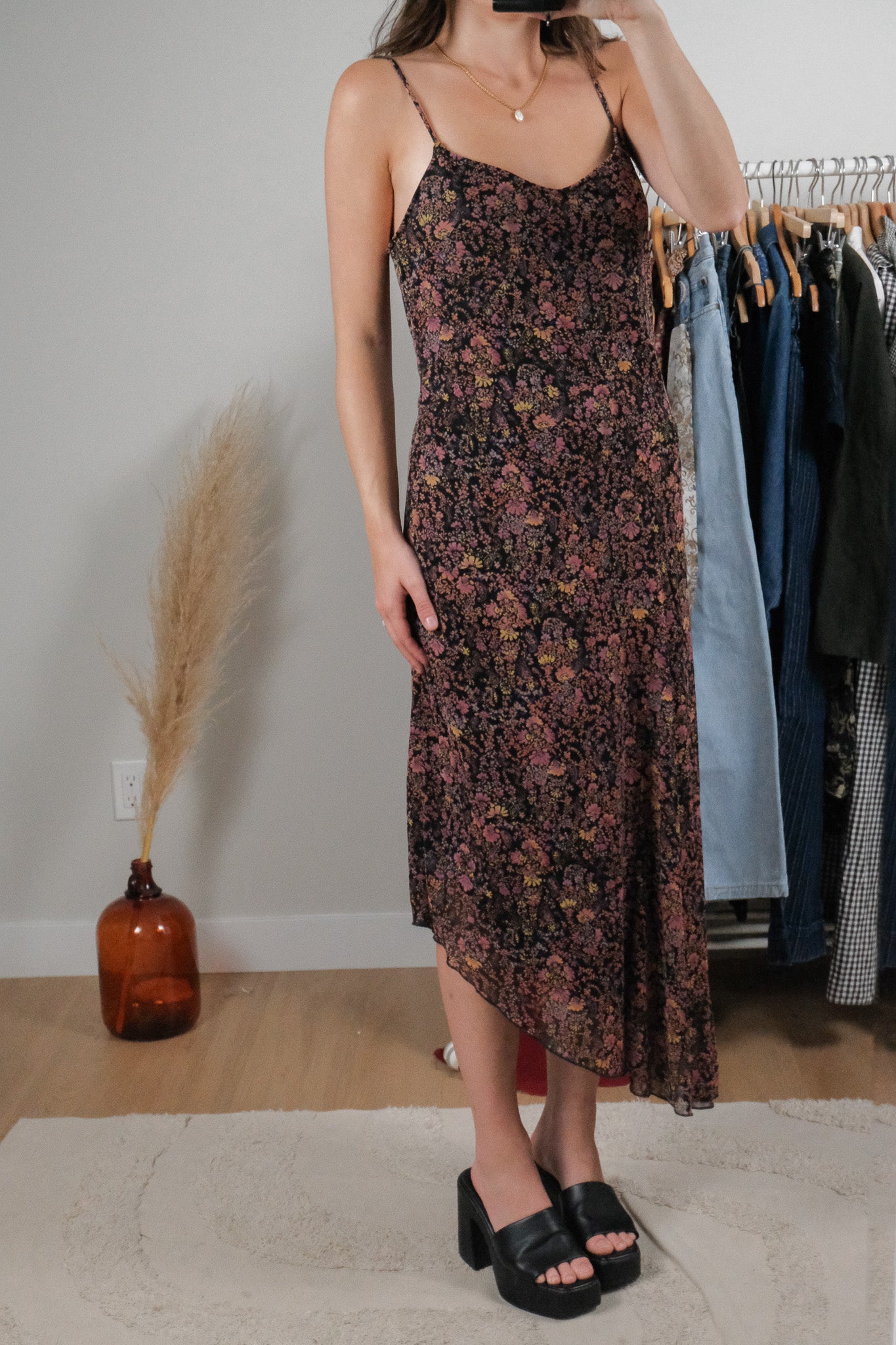 Vintage x Floral Maxi Dress (10)