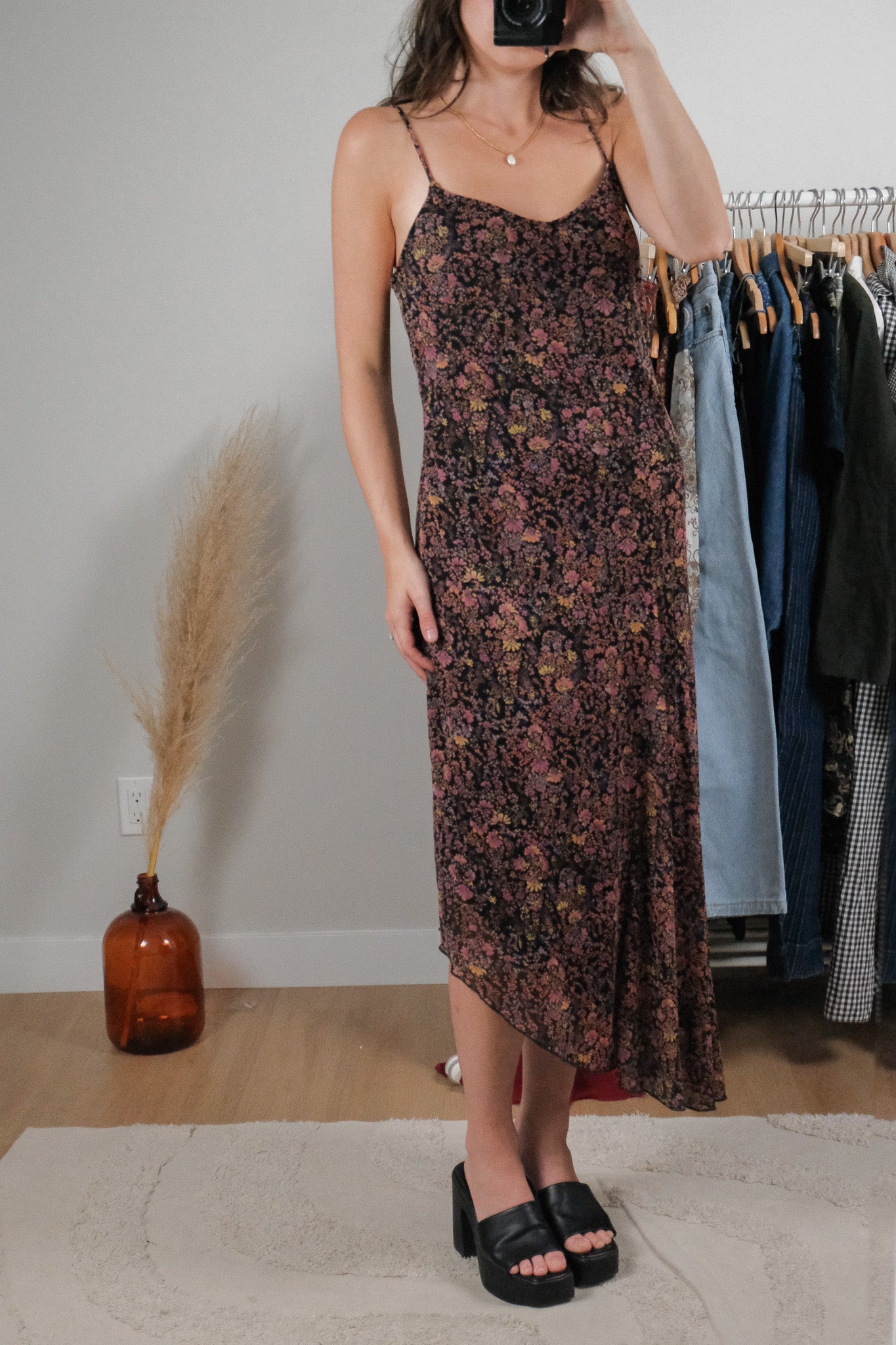 Vintage x Floral Maxi Dress (10)