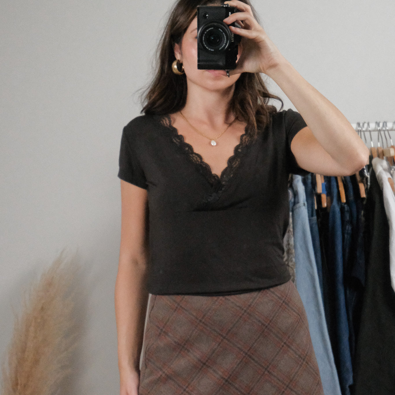Vintage x Lace Top (L)