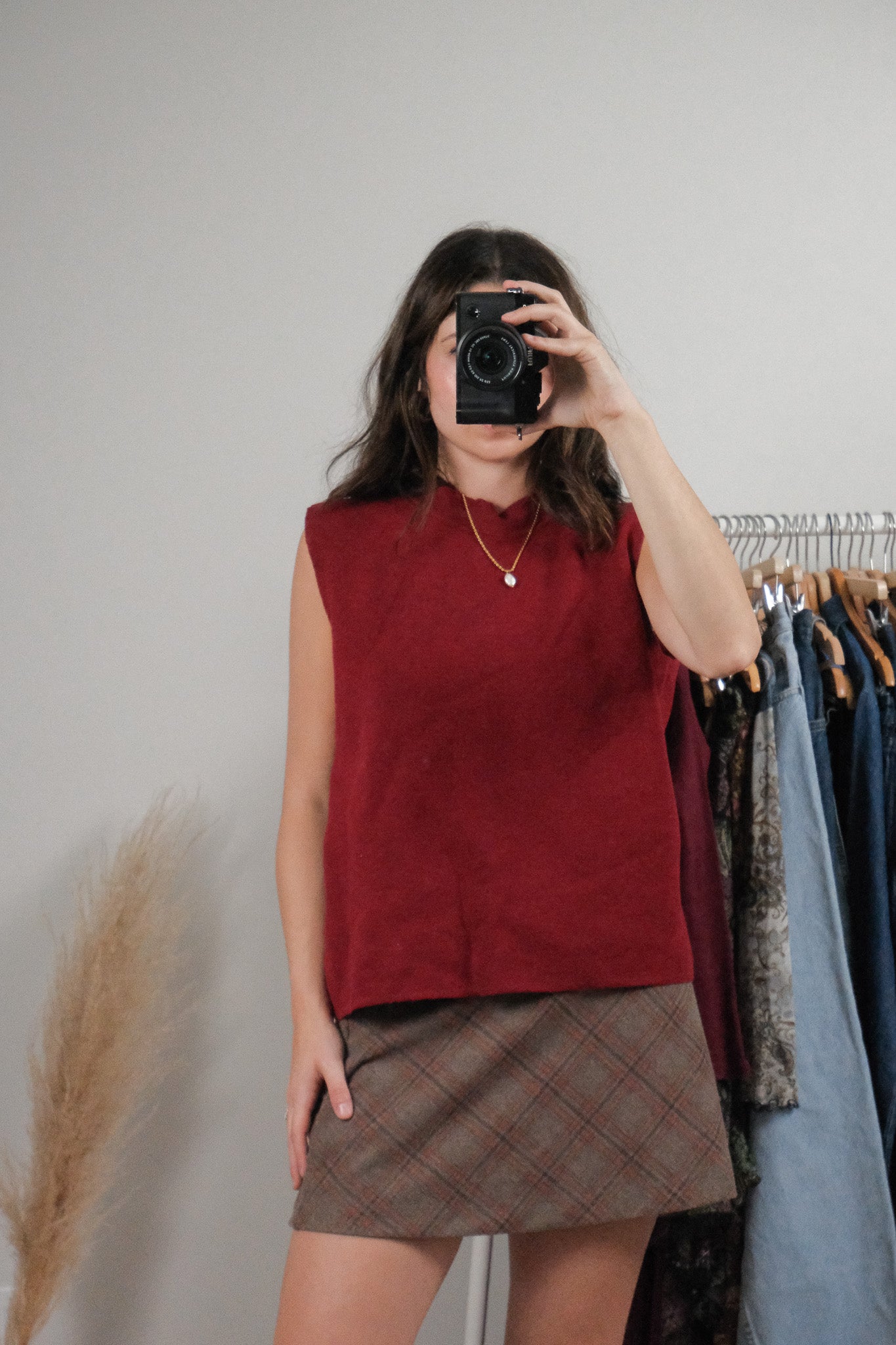 Eileen Fisher x Wool Knit Top (M/L)