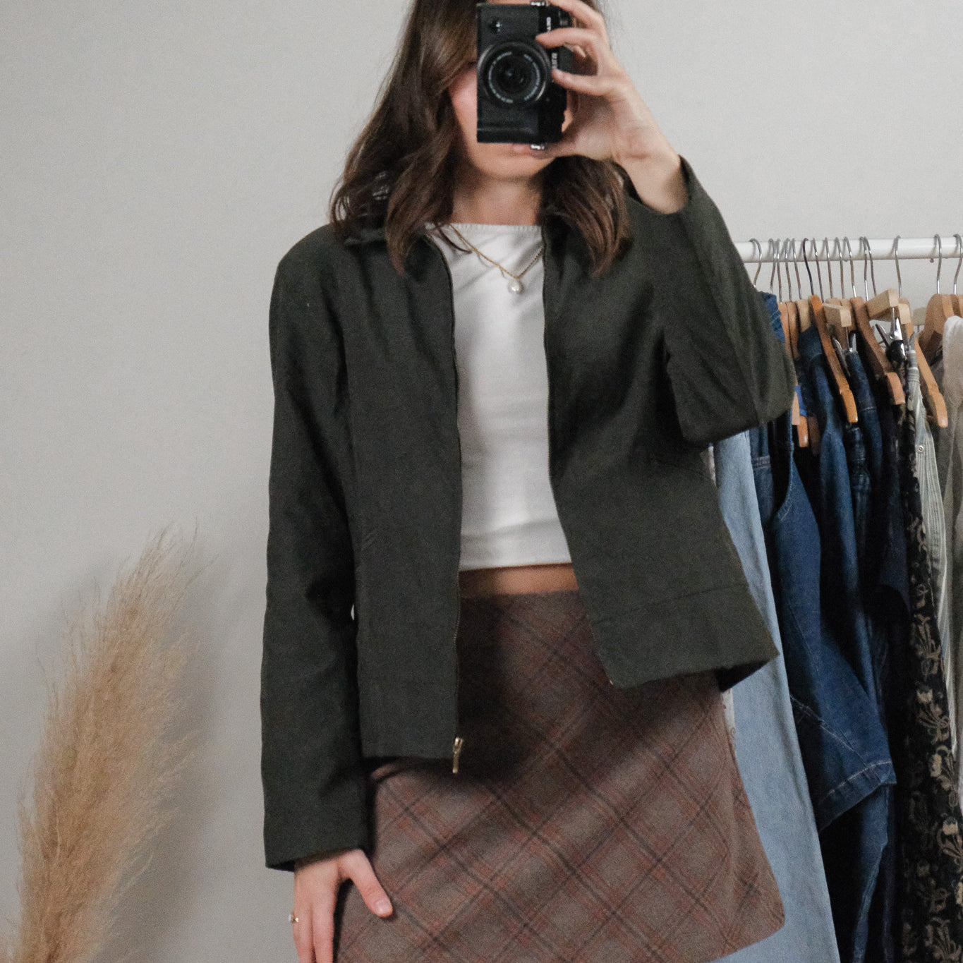 Vintage x Collared Jacket (M)