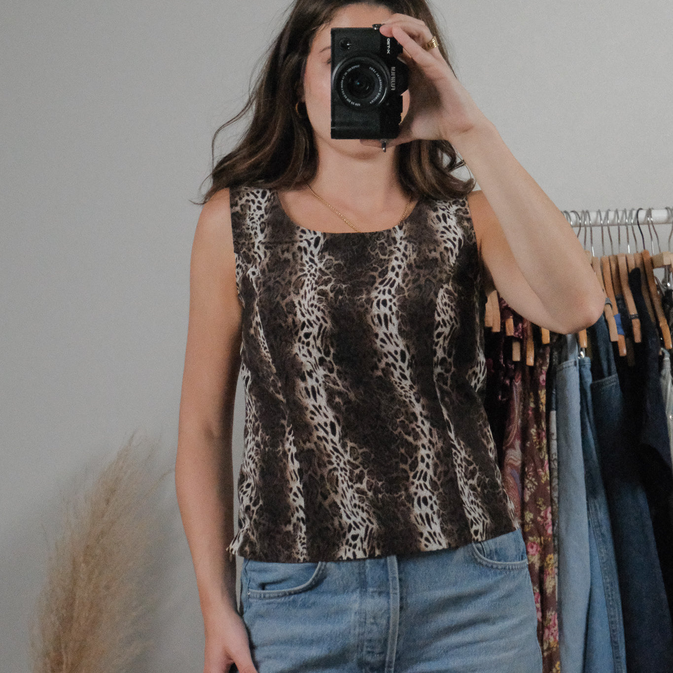 Vintage x Animal Prink Top (S)
