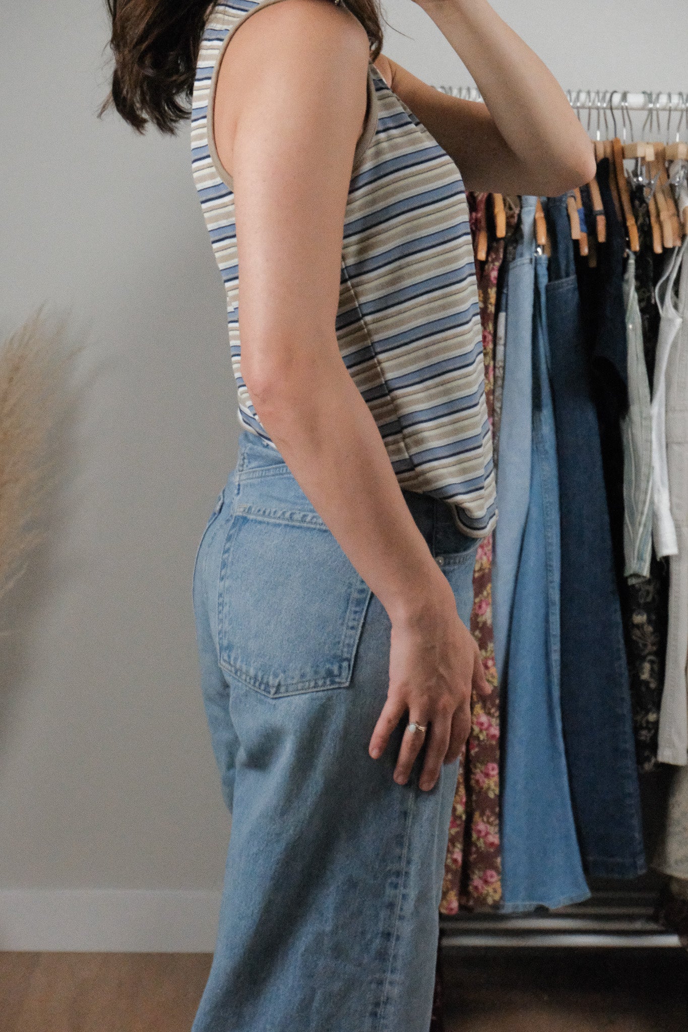 Vintage x Striped Tank (L)