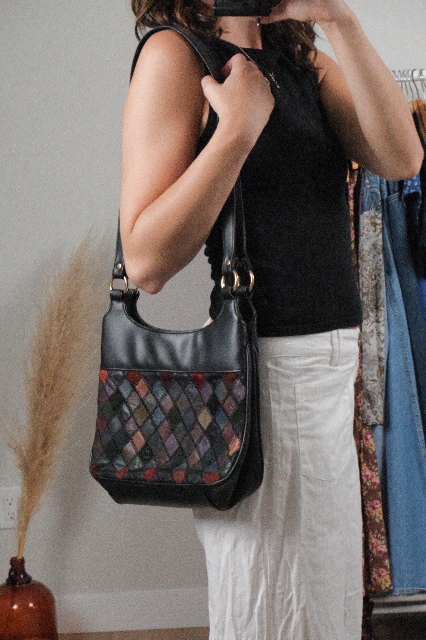 Vintage x Patchwork Purse