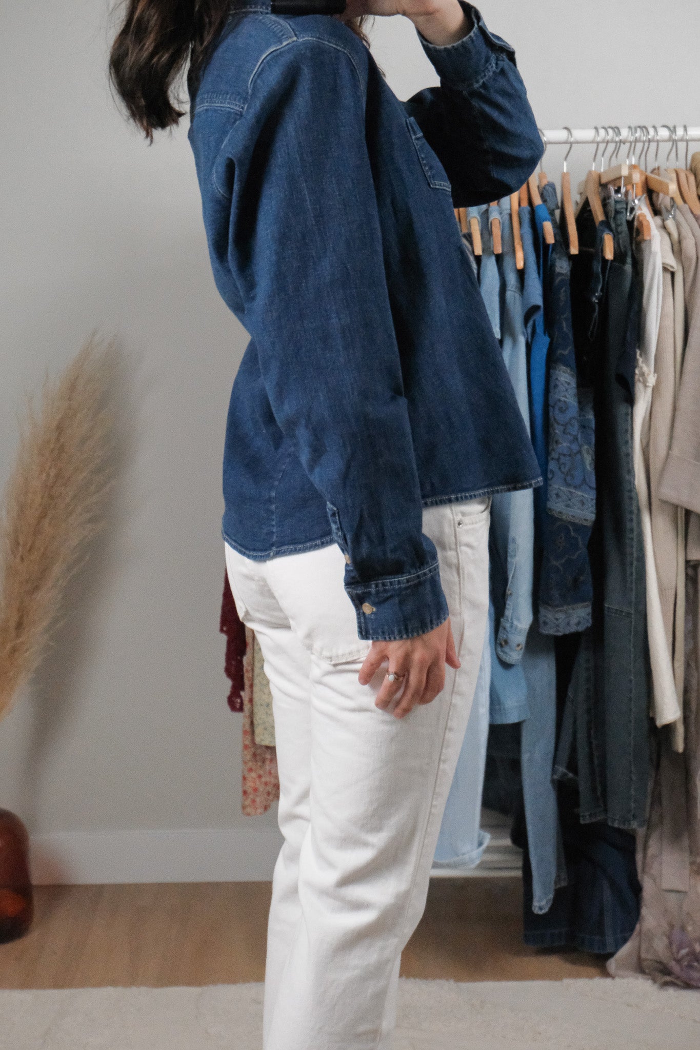 Vintage x L.L. Bean x Denim Top (M)