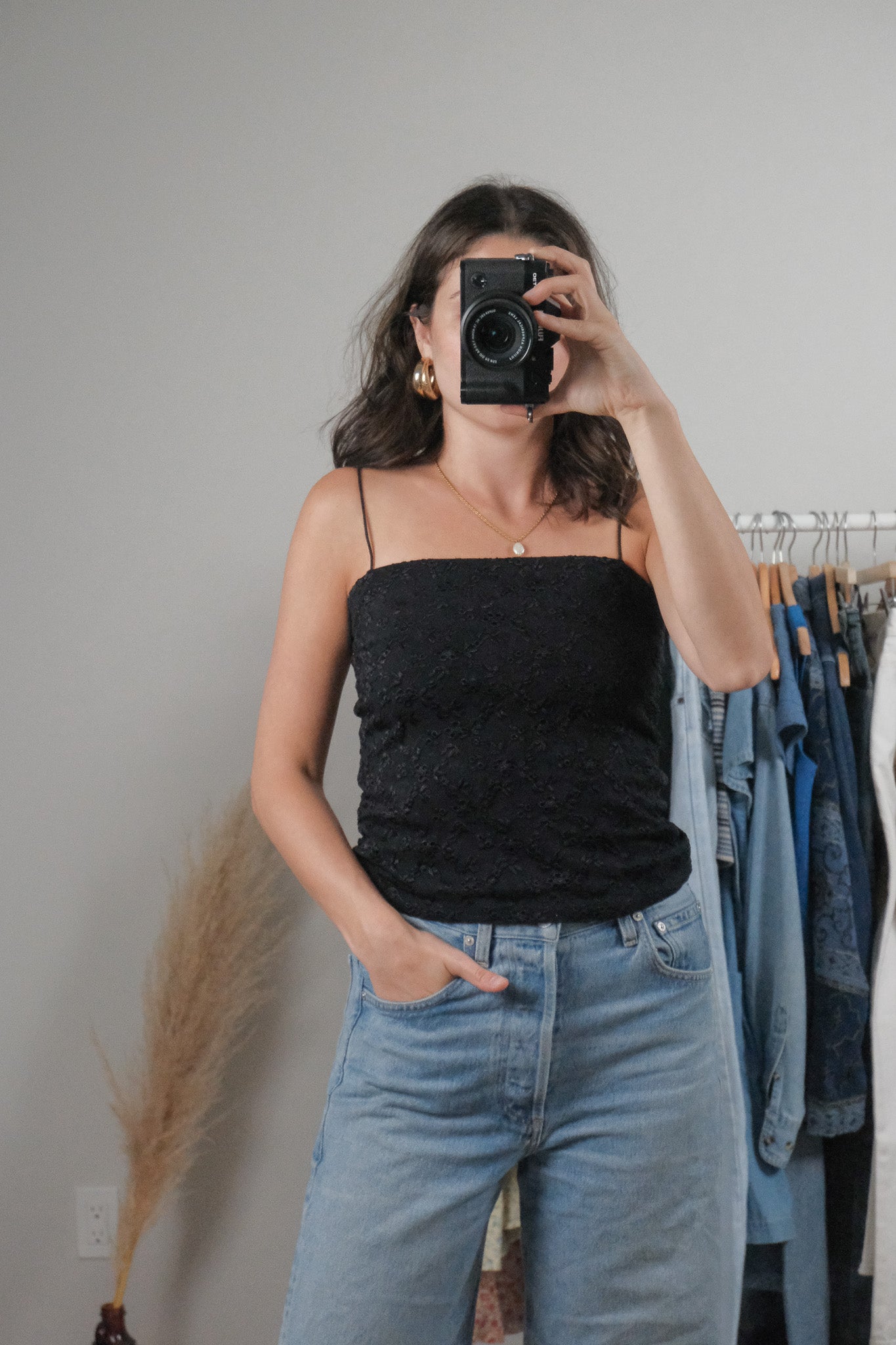 Vintage x Eyelet Tank (S)