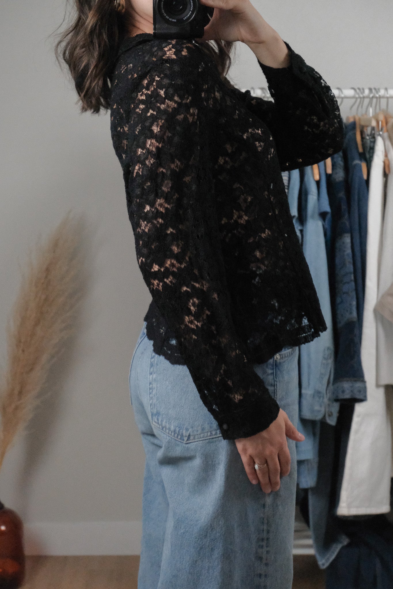 Vintage x Lace Blouse (M/L)