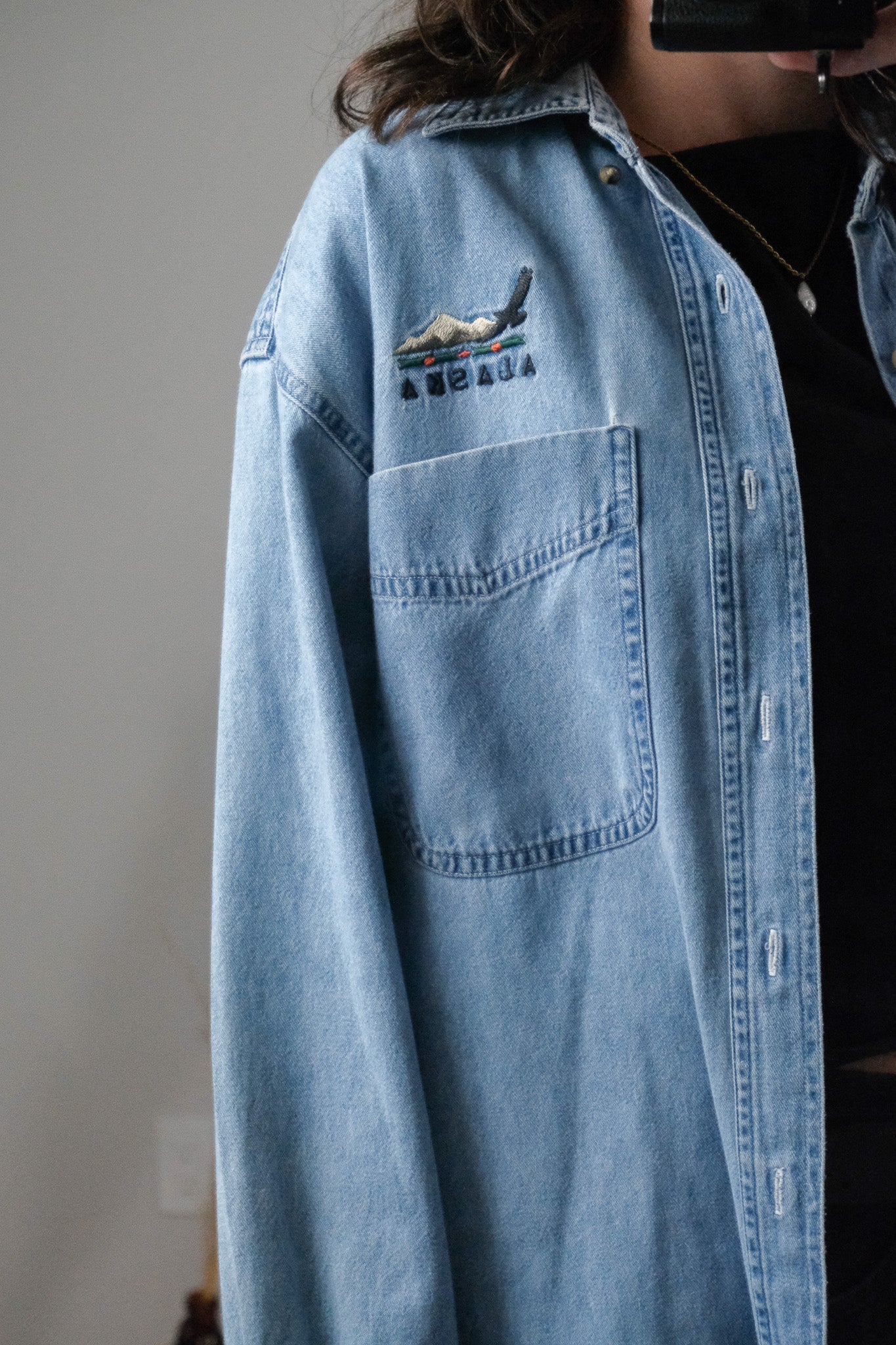 Vintage x Cotton Denim Shirt (S-L)