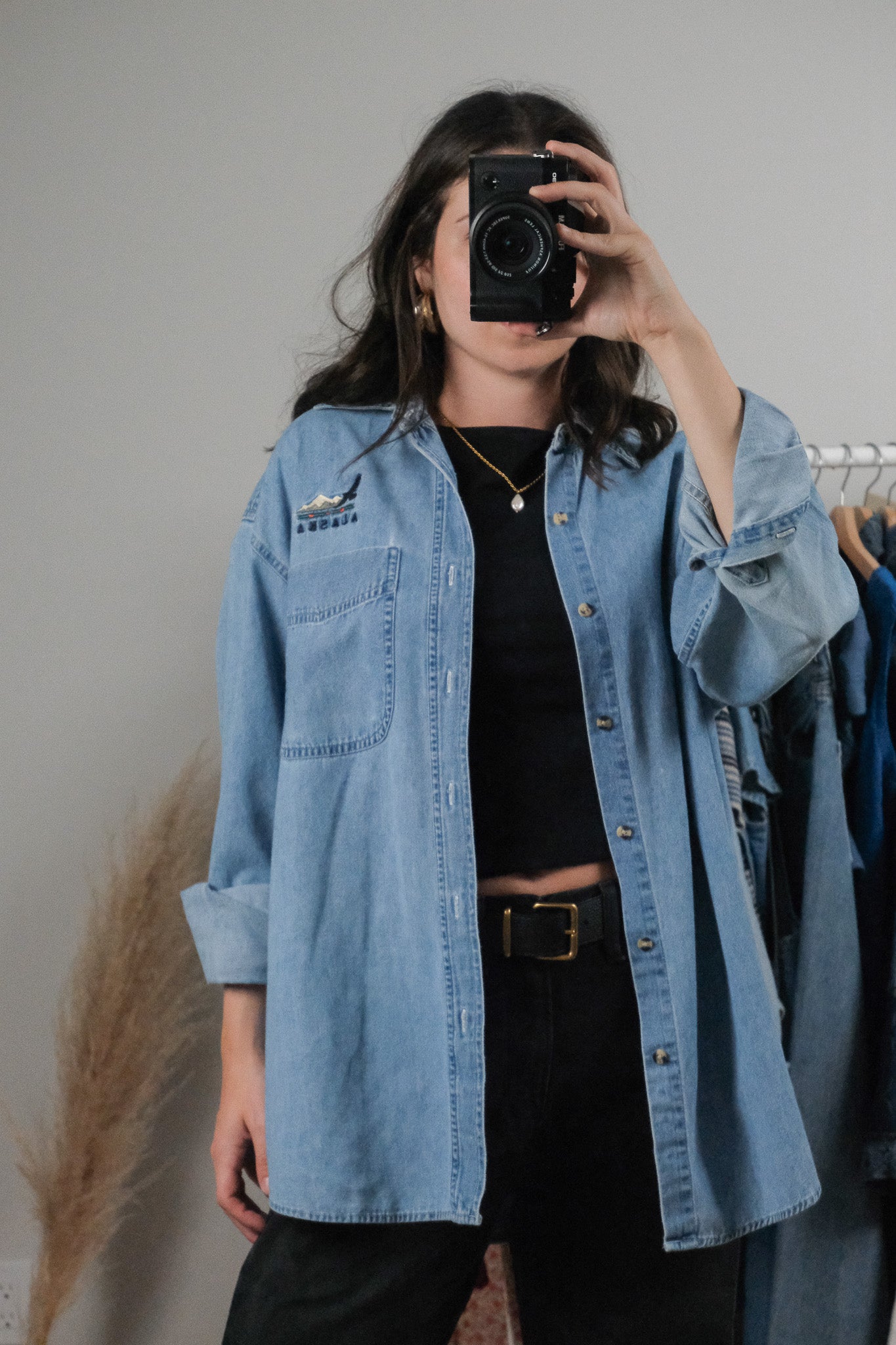 Vintage x Cotton Denim Shirt (S-L)