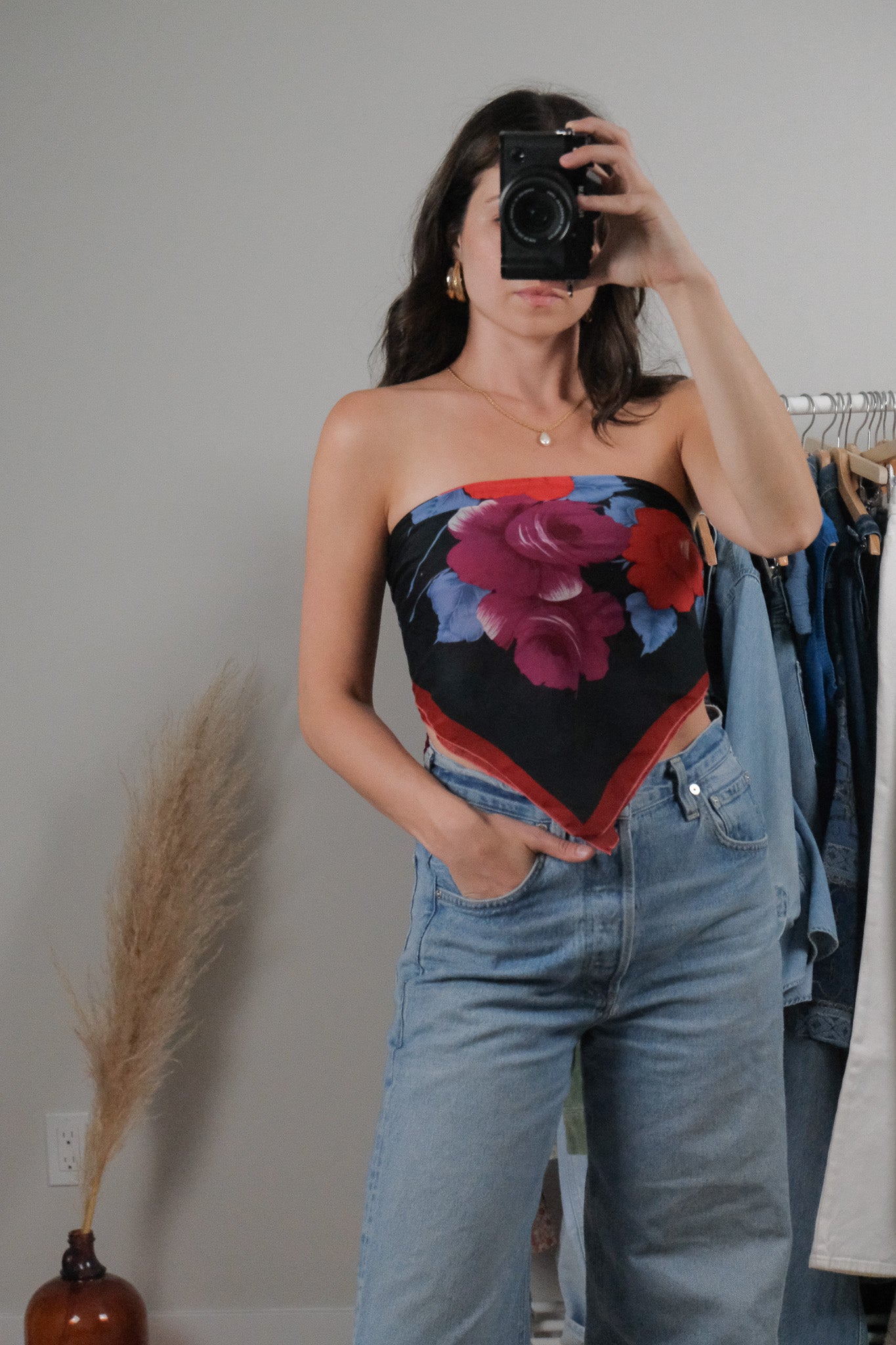 Vintage x Floral Scarf