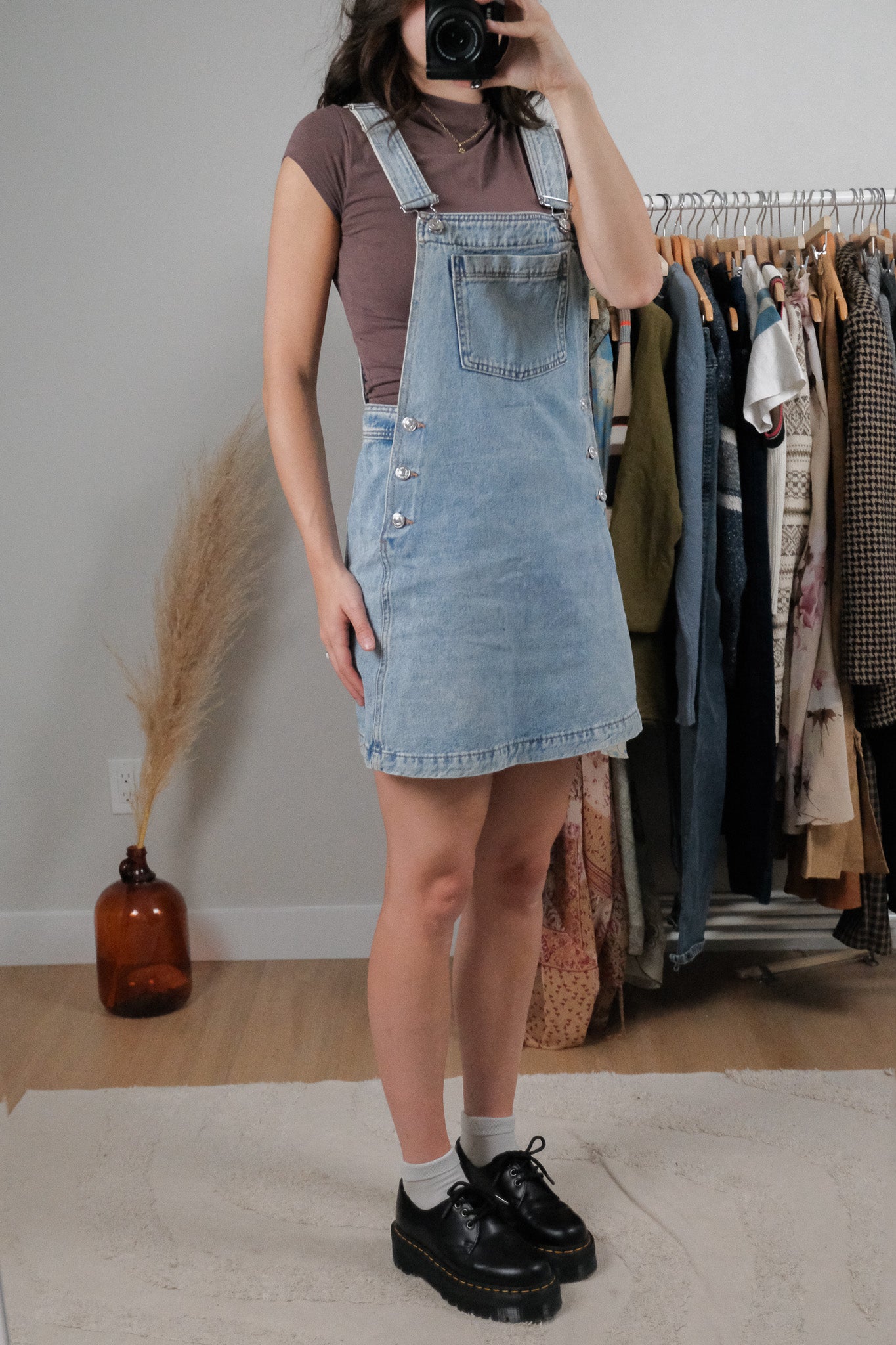 Modern x Denim Overall Dress (XS-S)