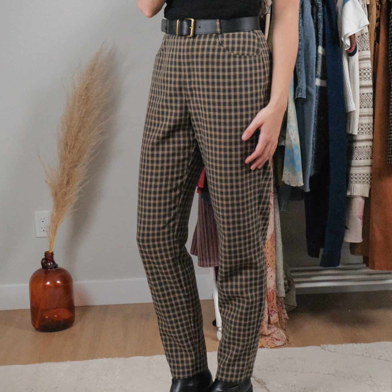 Vintage x Plaid Pants (4)