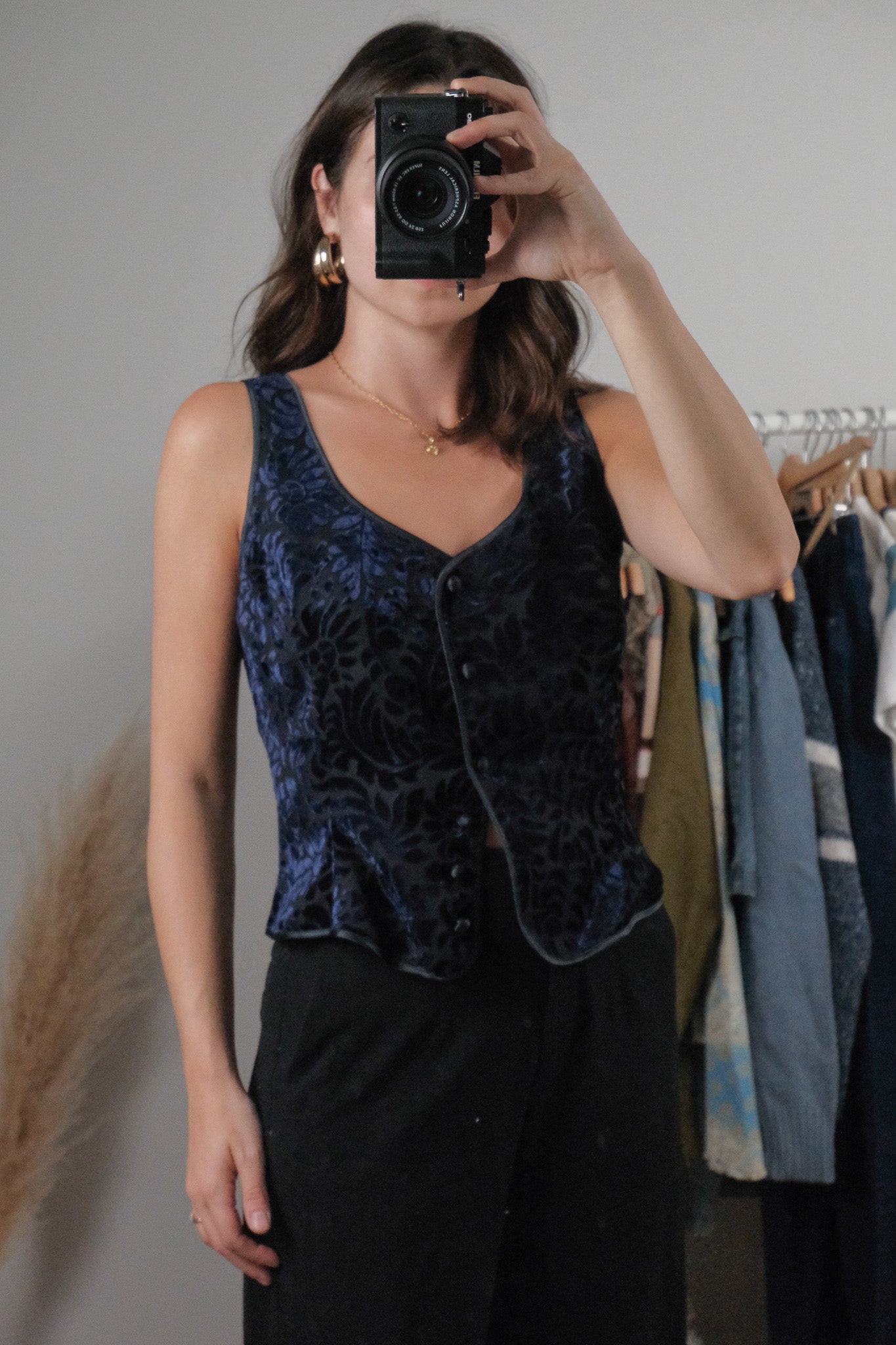 Made in France x Vintage x Velvet Vest (6/8)