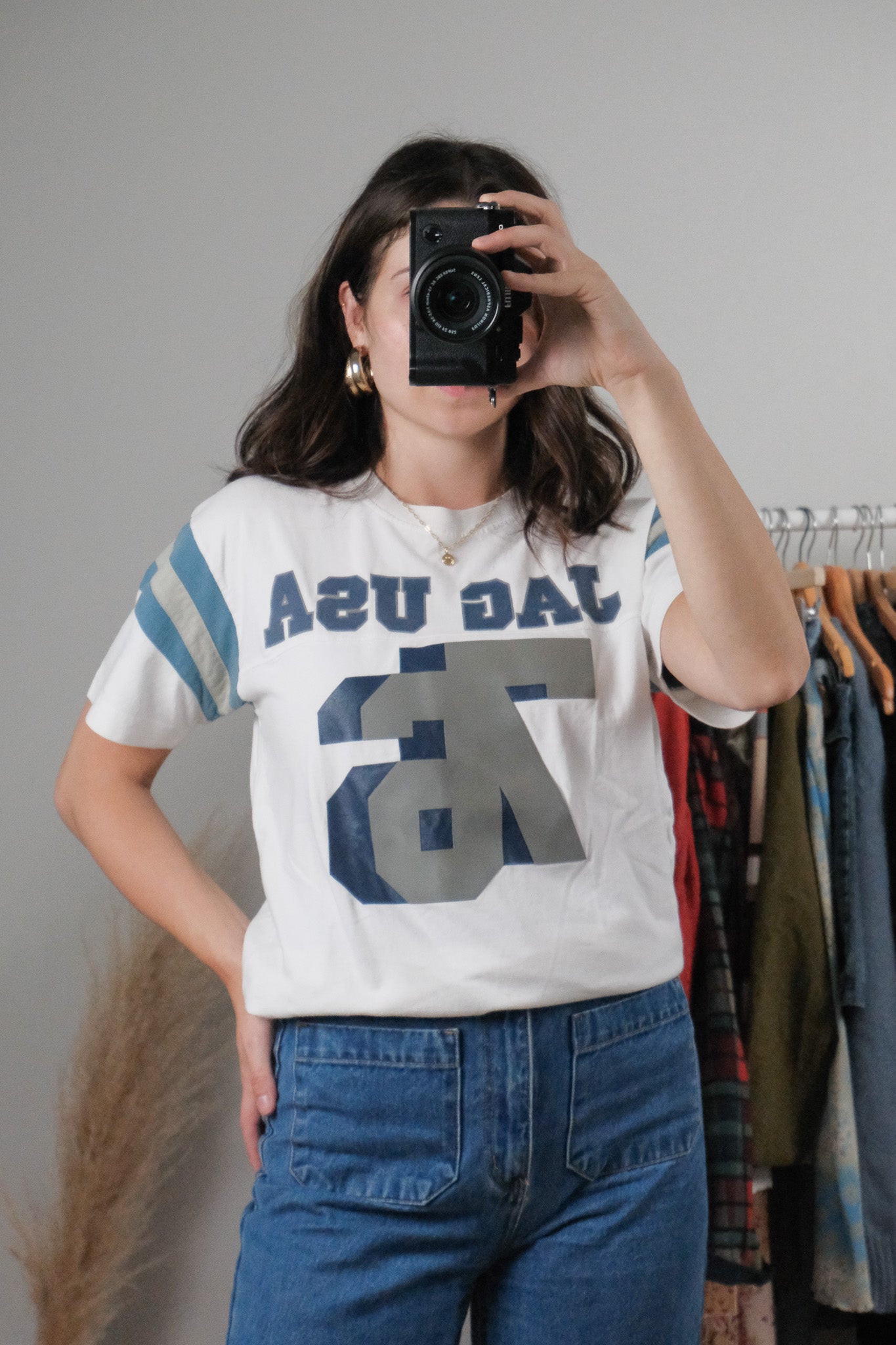 Vintage x Cotton Jersey T-Shirt (XS-M)