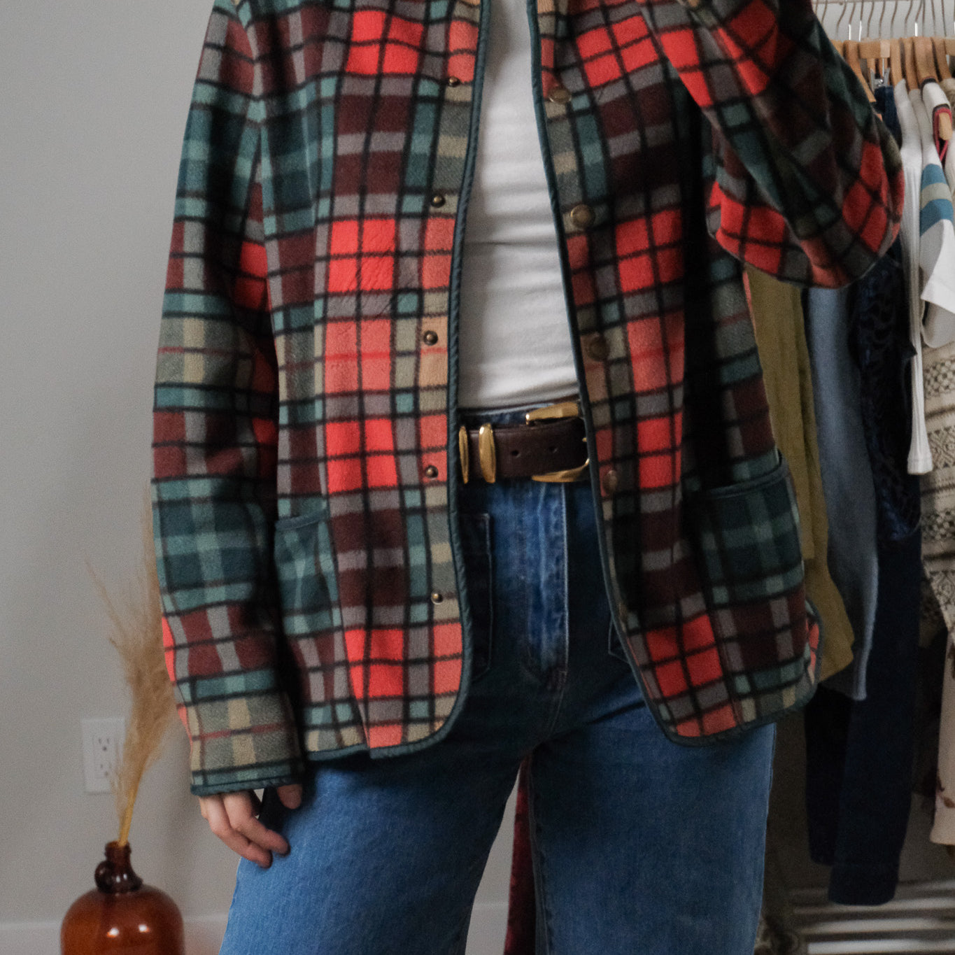 Vintage x Fleece Jacket (S/M)