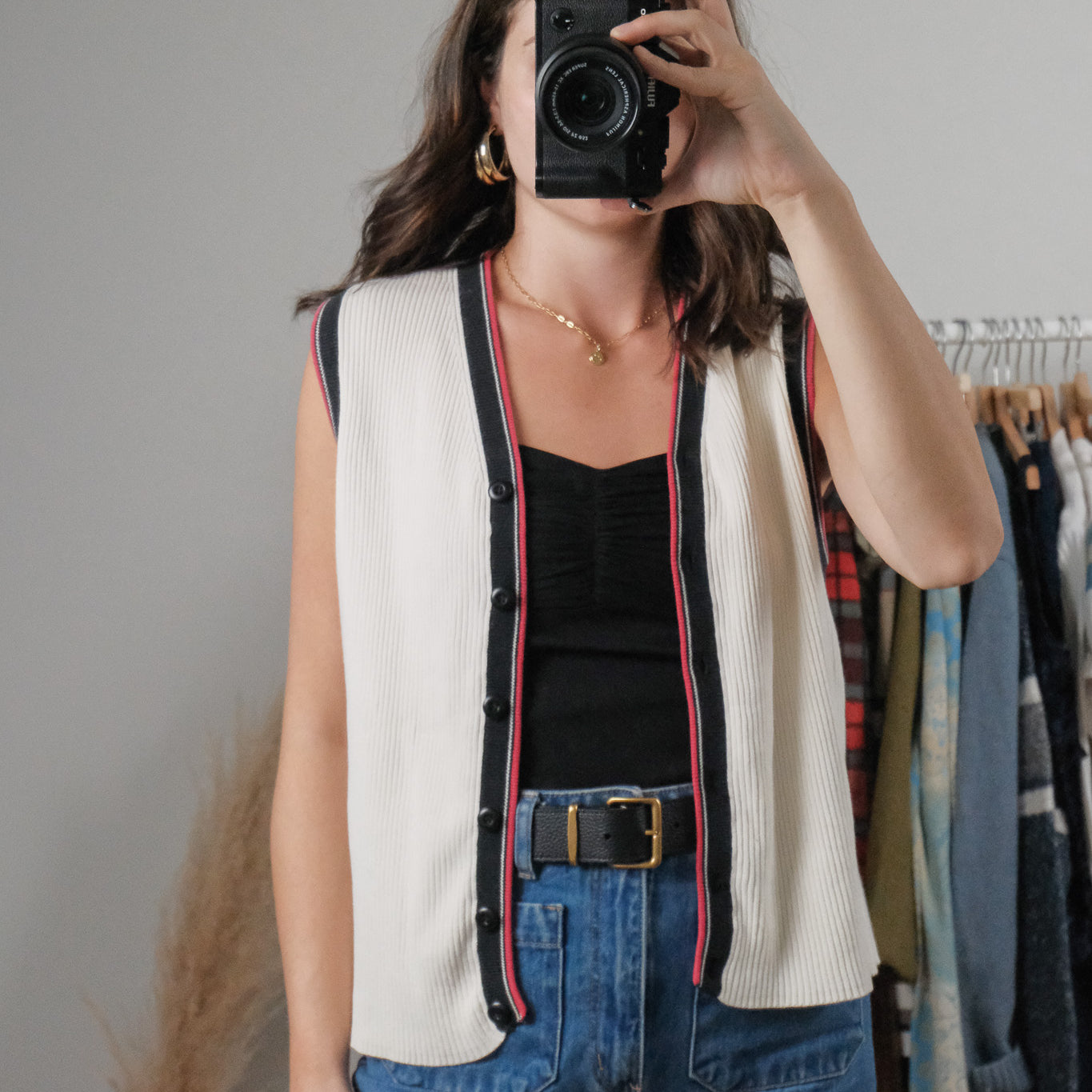 Vintage x Cotton Vest (M)